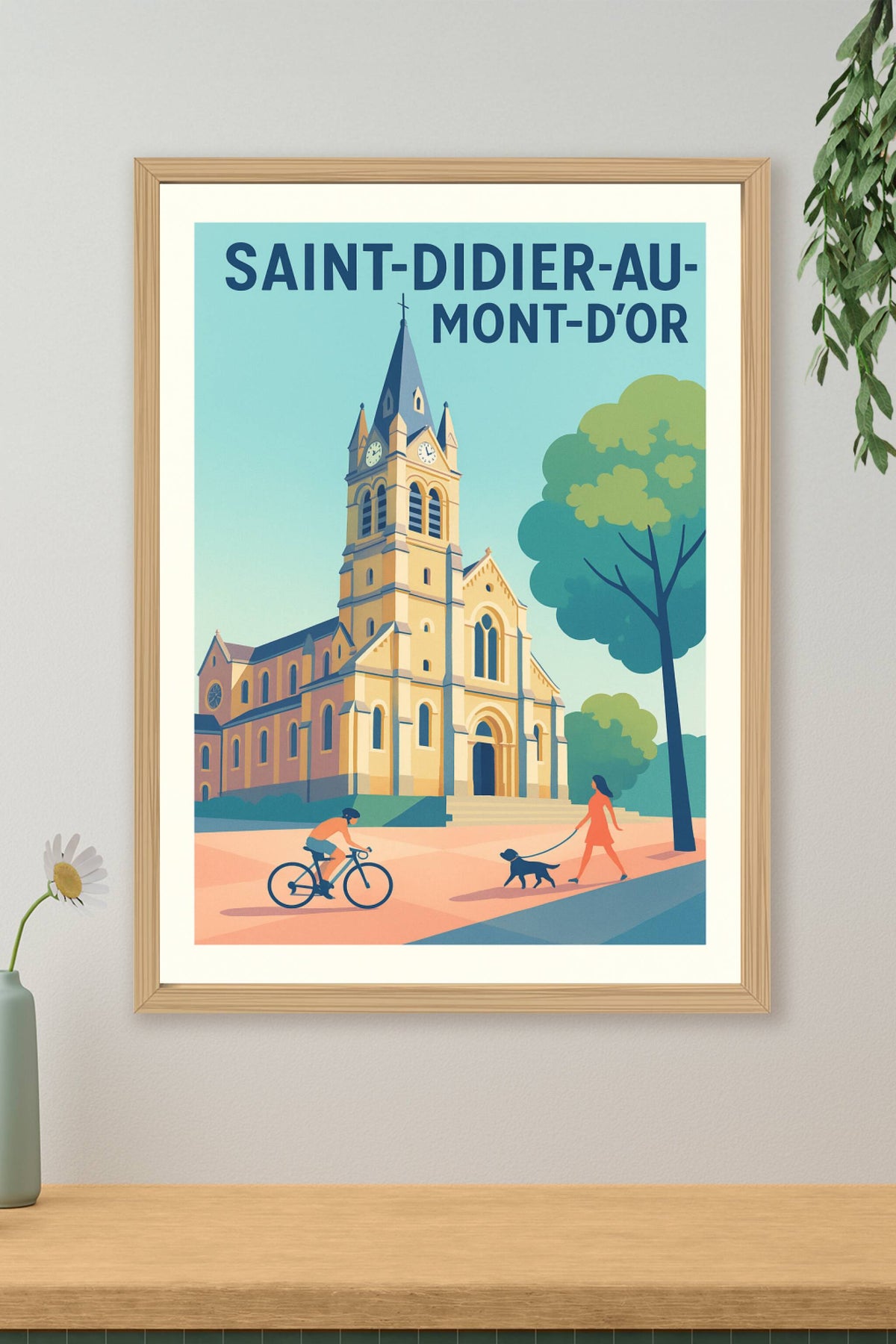 Affiche de Saint-Didier-au-Mont-d'Or - Charme et sérénité au cœur du village