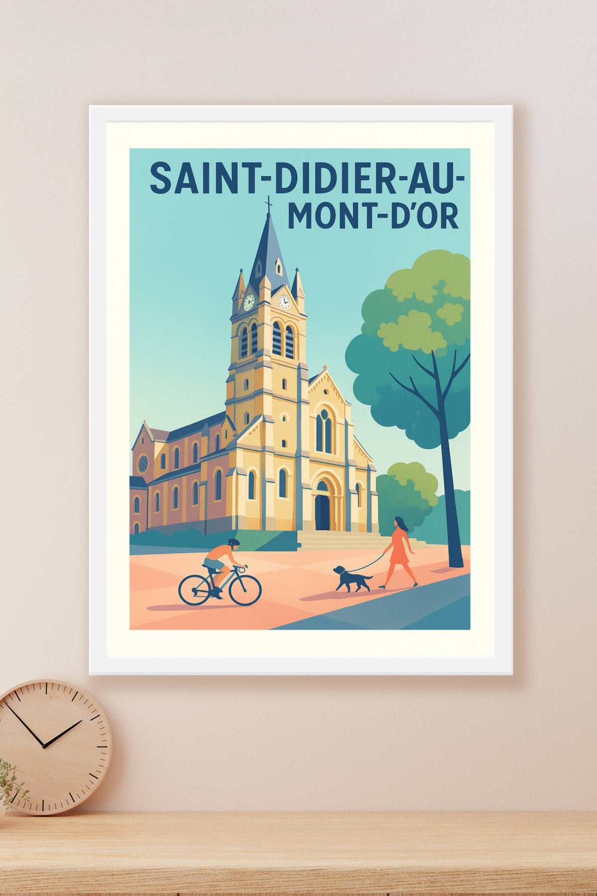 Affiche de Saint-Didier-au-Mont-d'Or - Charme et sérénité au cœur du village