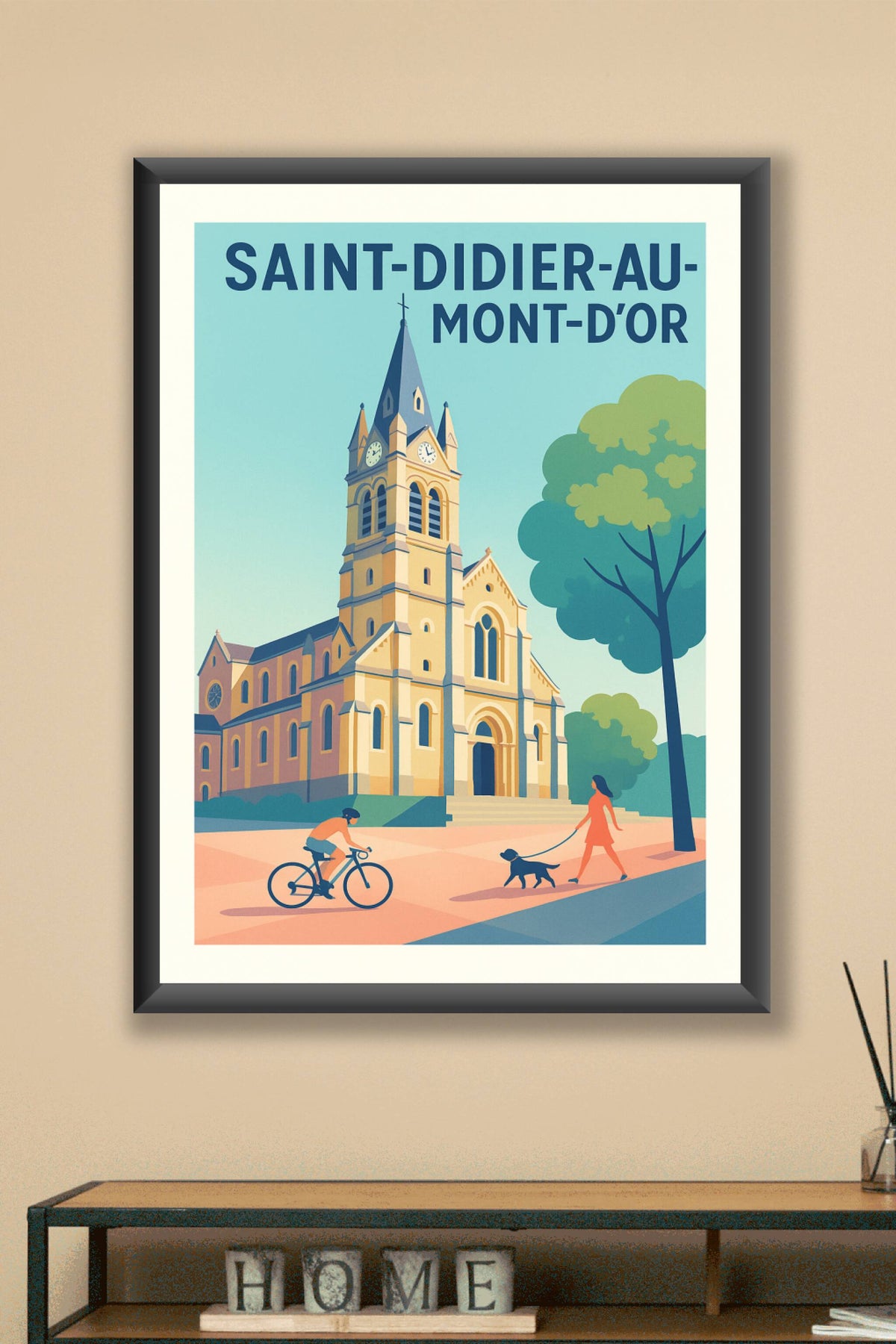 Affiche de Saint-Didier-au-Mont-d'Or - Charme et sérénité au cœur du village