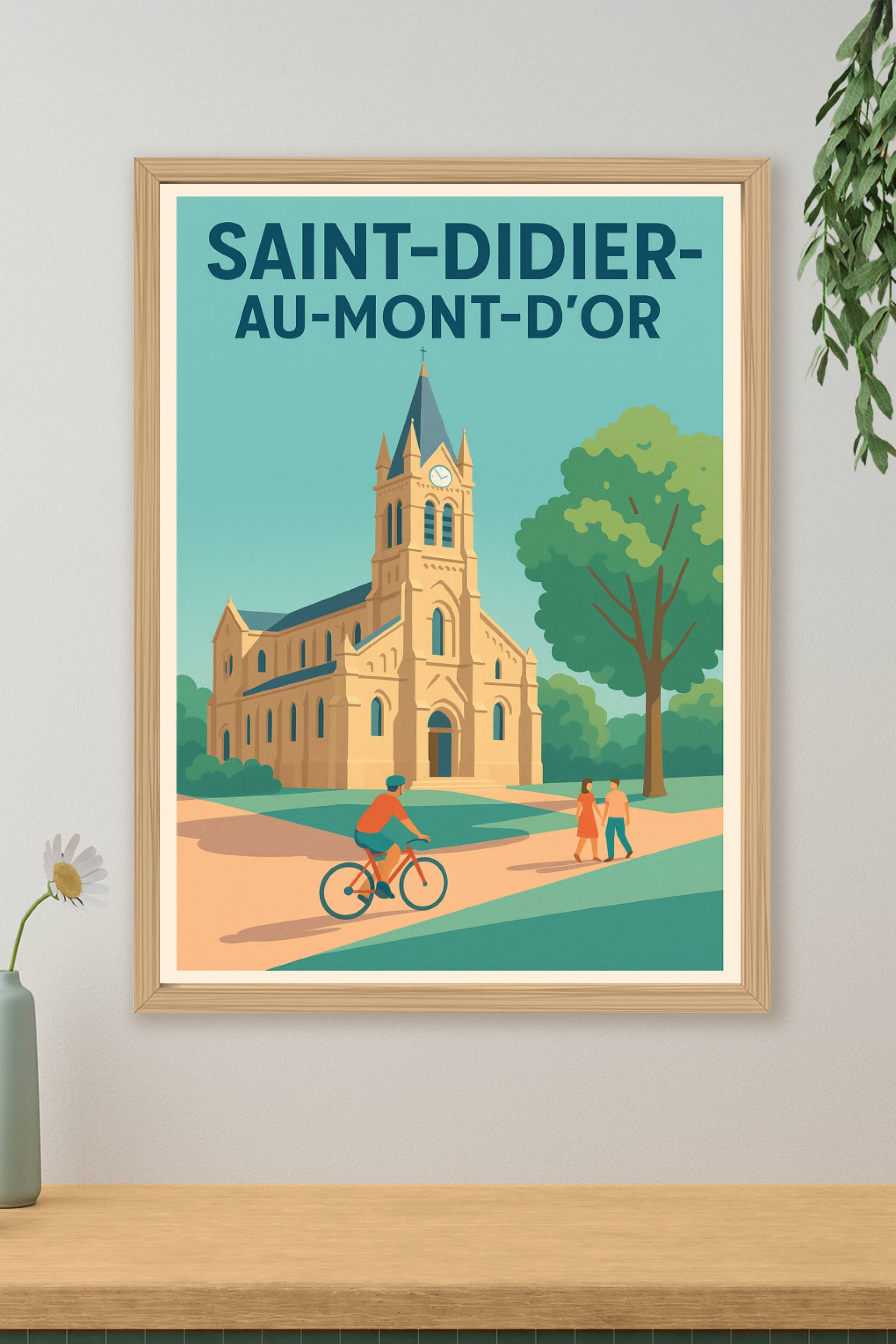 Affiche de Saint-Didier-au-Mont-d'Or - Charme et quiétude au cœur du Mont d'Or