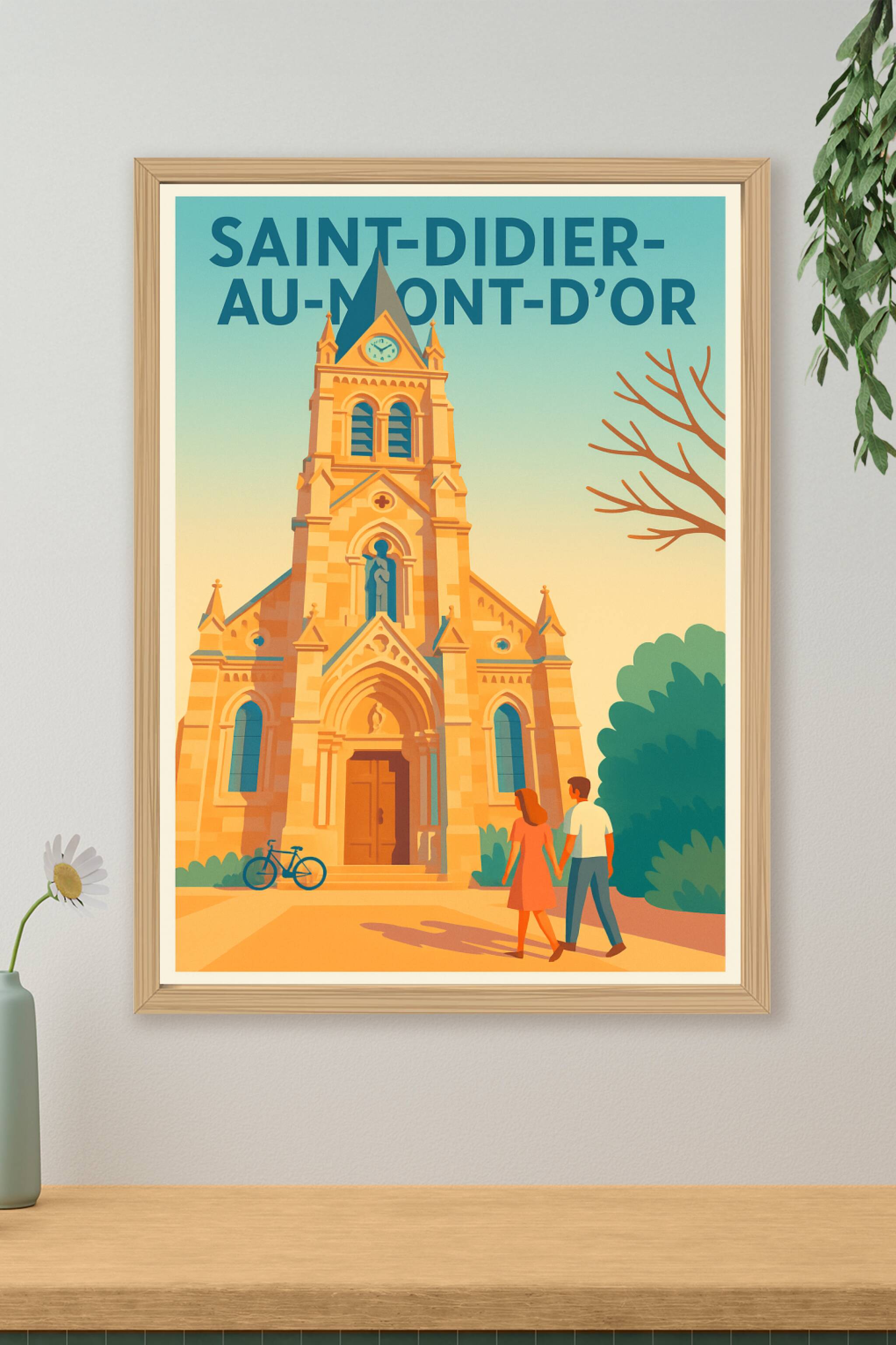 Affiche de Saint-Didier-au-Mont-d'Or - Charme et élégance au cœur du Mont d'Or