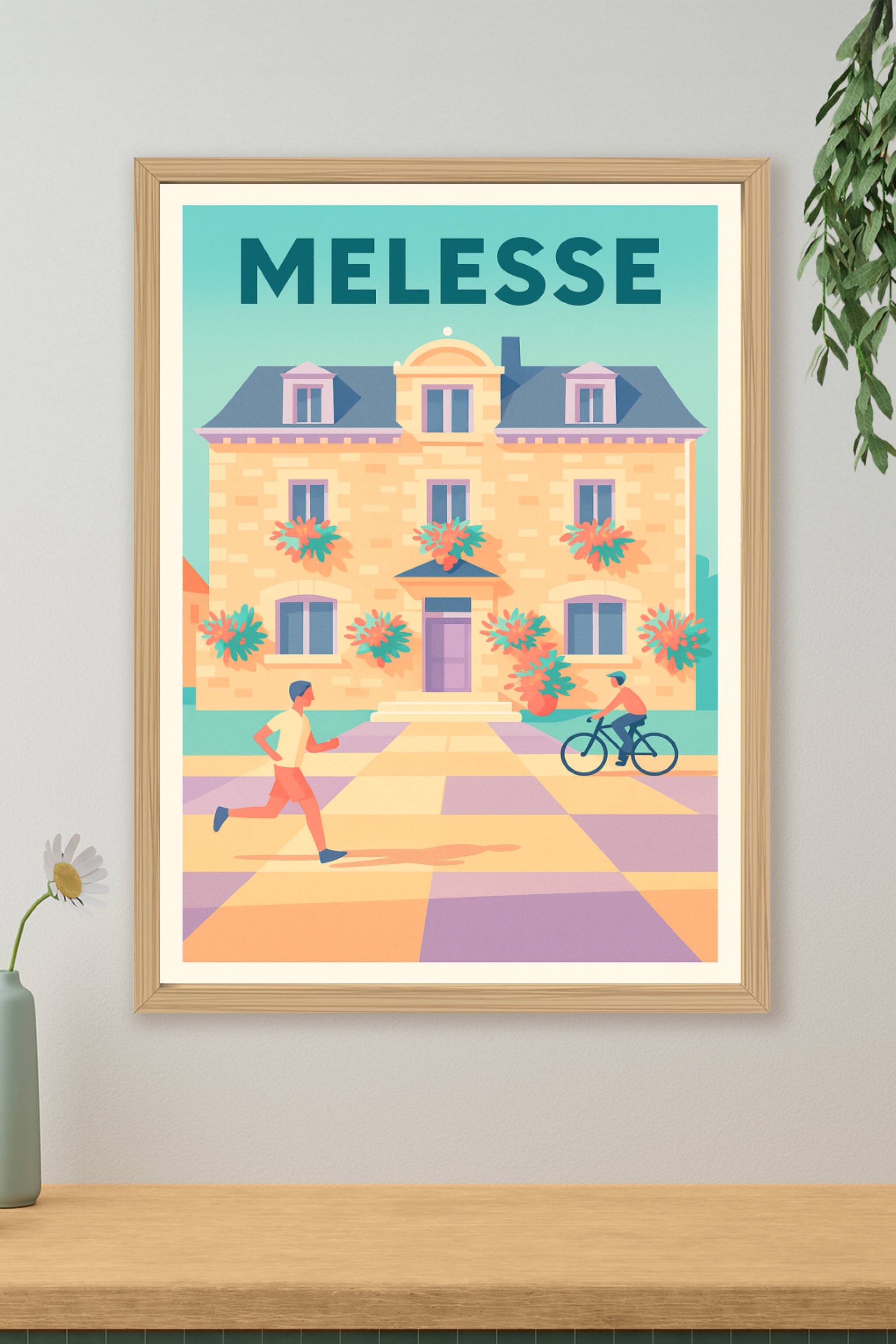 Affiche de Melesse - Un souffle de sérénité au cœur de la ville