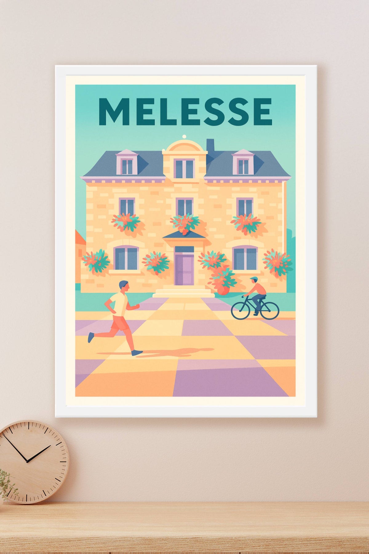 Affiche de Melesse - Un souffle de sérénité au cœur de la ville