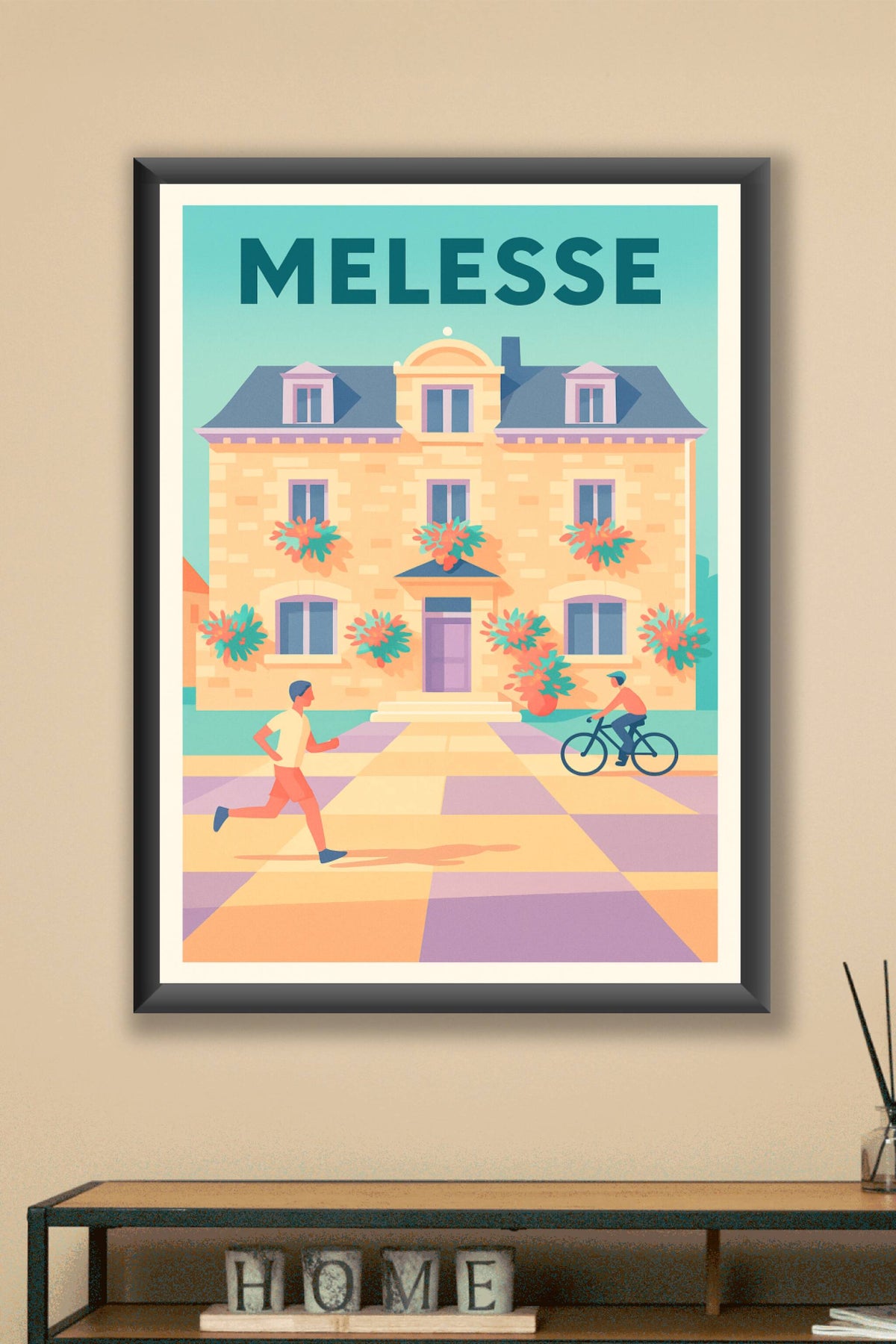 Affiche de Melesse - Un souffle de sérénité au cœur de la ville