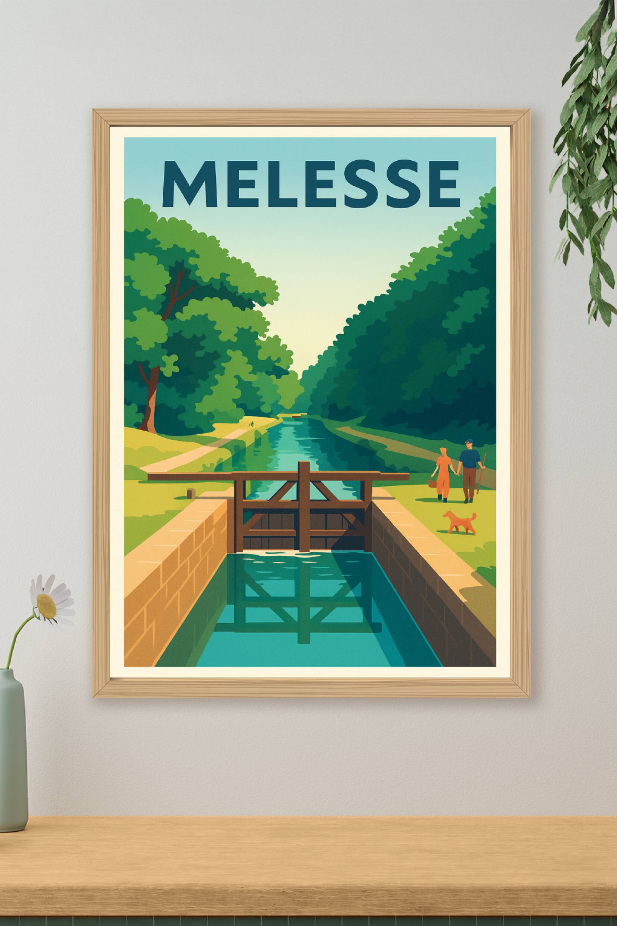 Affiche de Melesse - Escapade bucolique au fil de l'eau