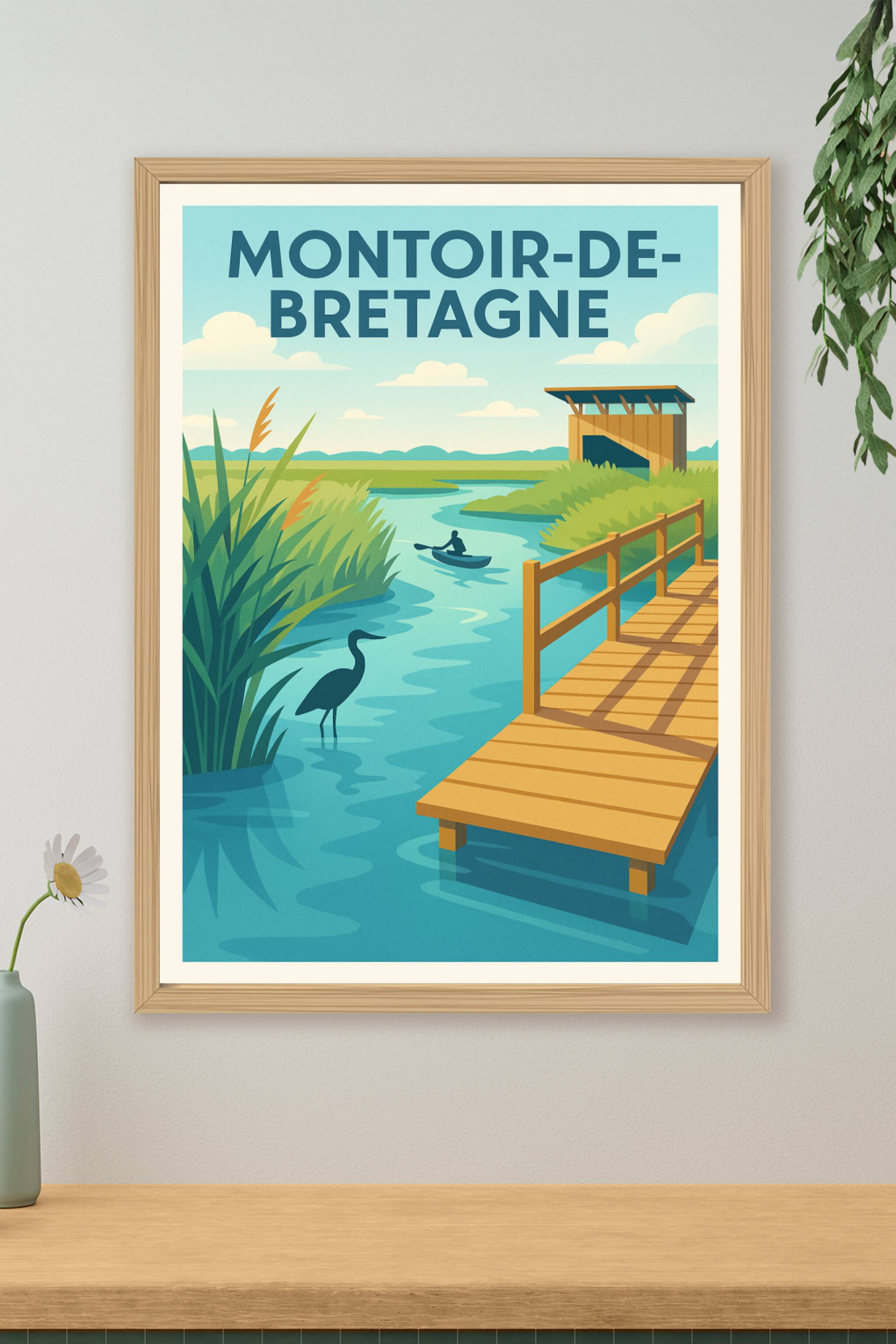 Affiche de Montoir-de-Bretagne - Nature paisible et escapade fluviale