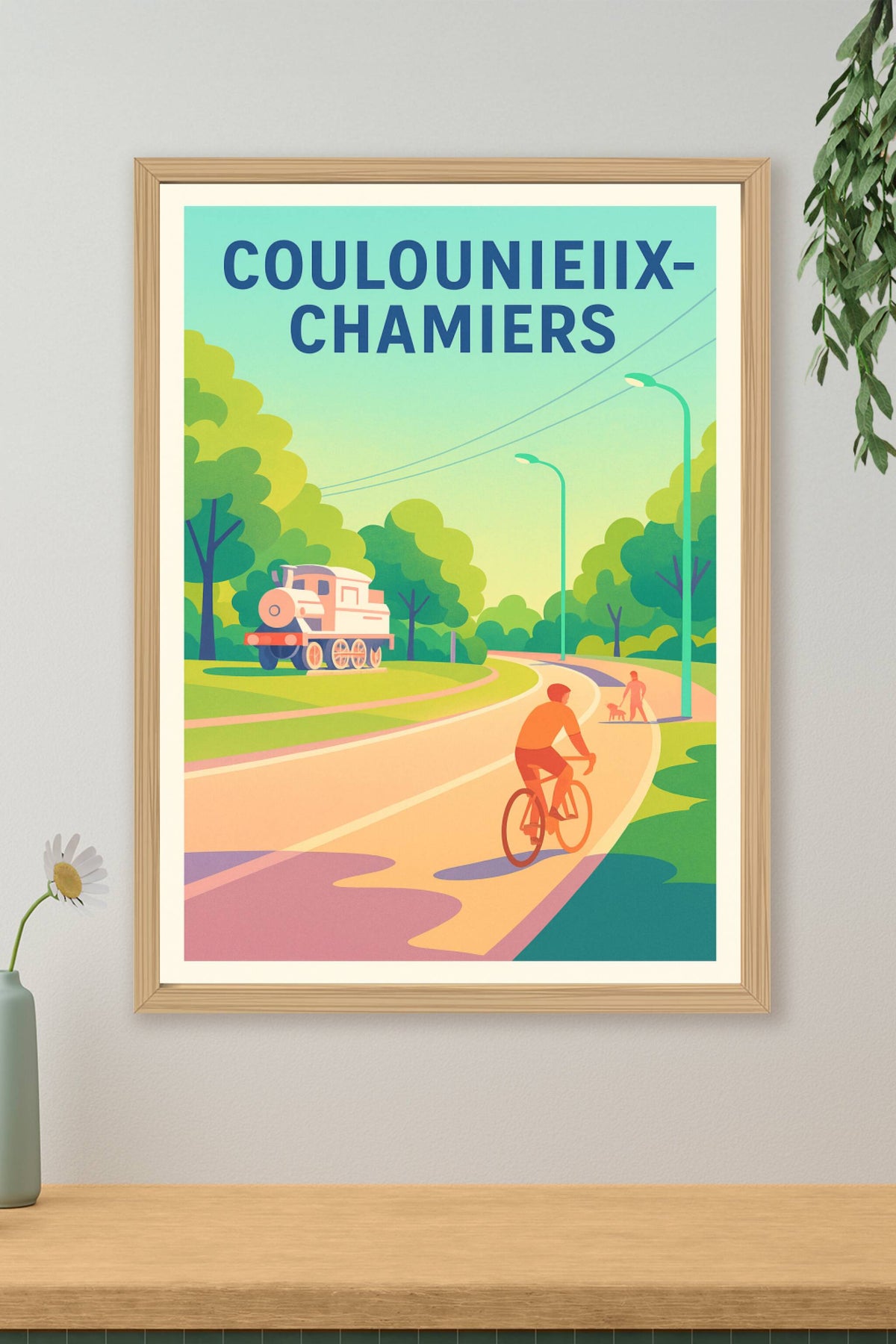 Affiche de Coulounieix-Chamiers - Promenade bucolique en pleine nature