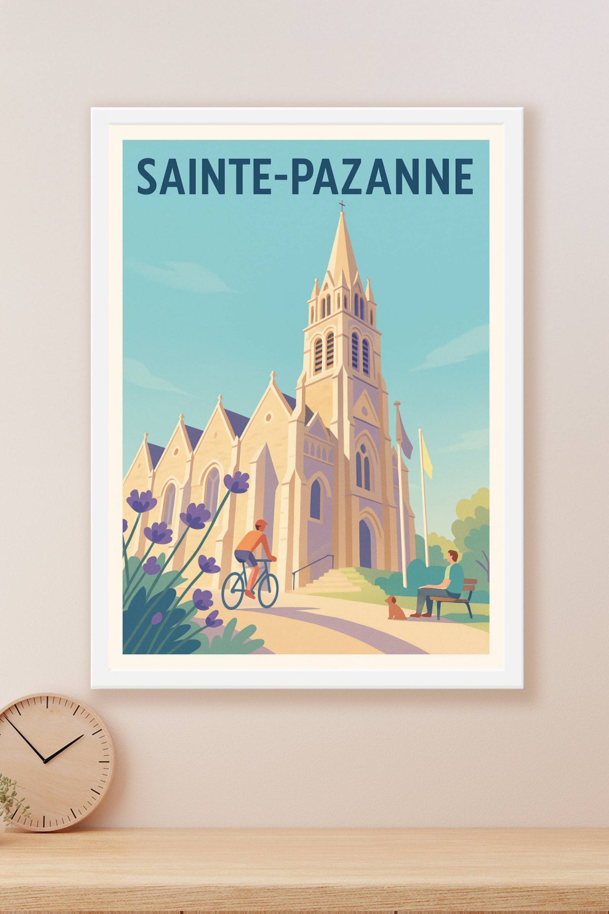 Affiche de Sainte-Pazanne - Charme et sérénité au cœur du village