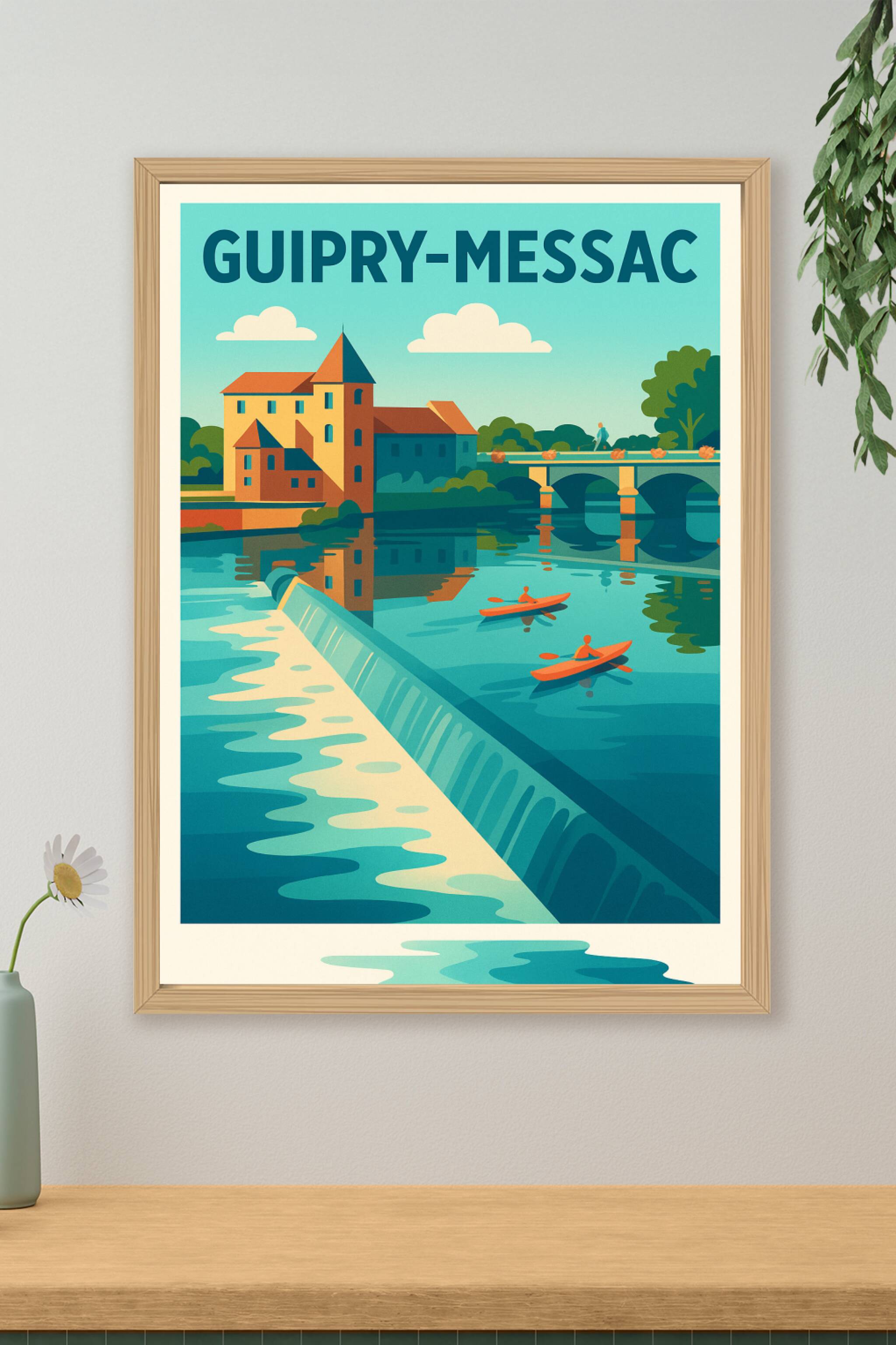 Affiche de Guipry-Messac - Tranquillité et charme au fil de l'eau