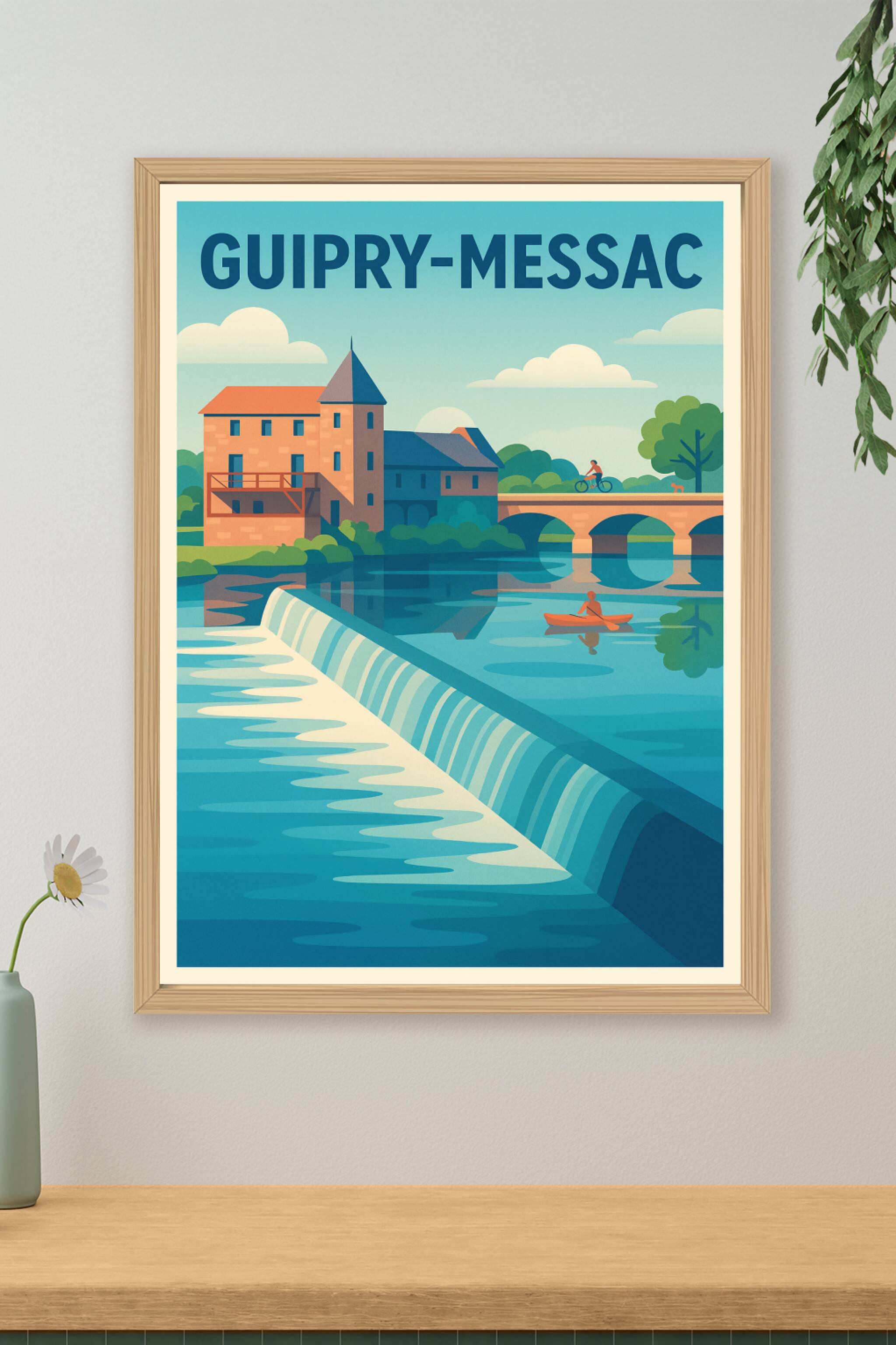 Affiche de Guipry-Messac - Sérénité au fil de l'eau
