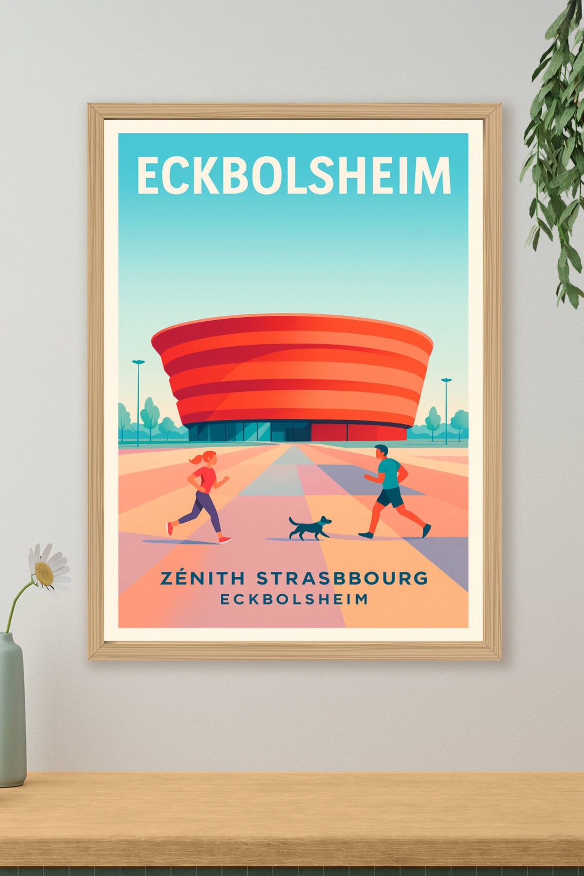 Affiche de Eckbolsheim - Dynamisme et modernité au Zénith Strasbourg