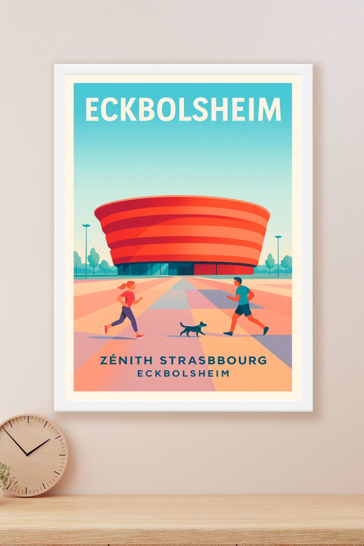Affiche de Eckbolsheim - Dynamisme et modernité au Zénith Strasbourg