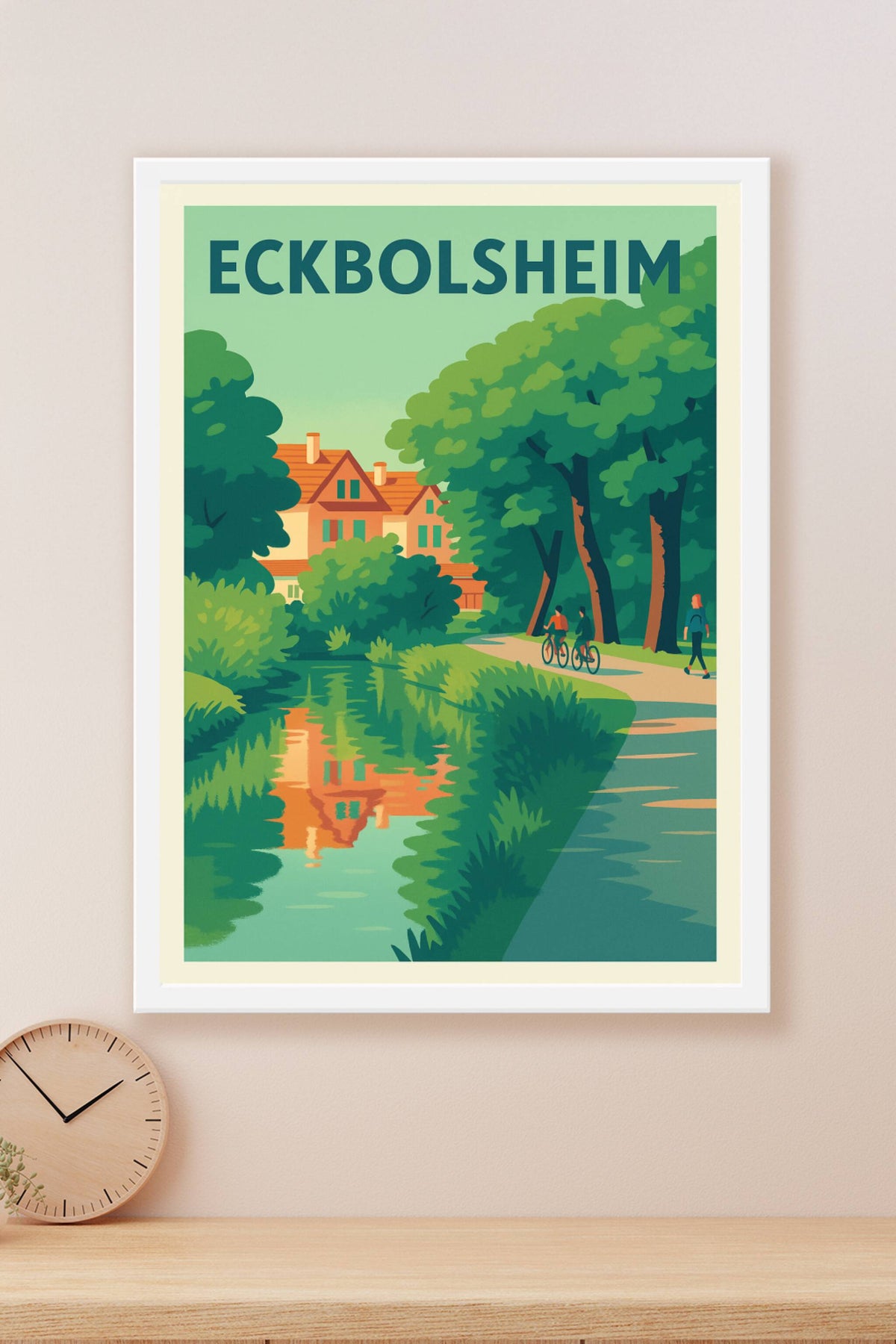 Affiche de Eckbolsheim - La sérénité au fil de l'eau