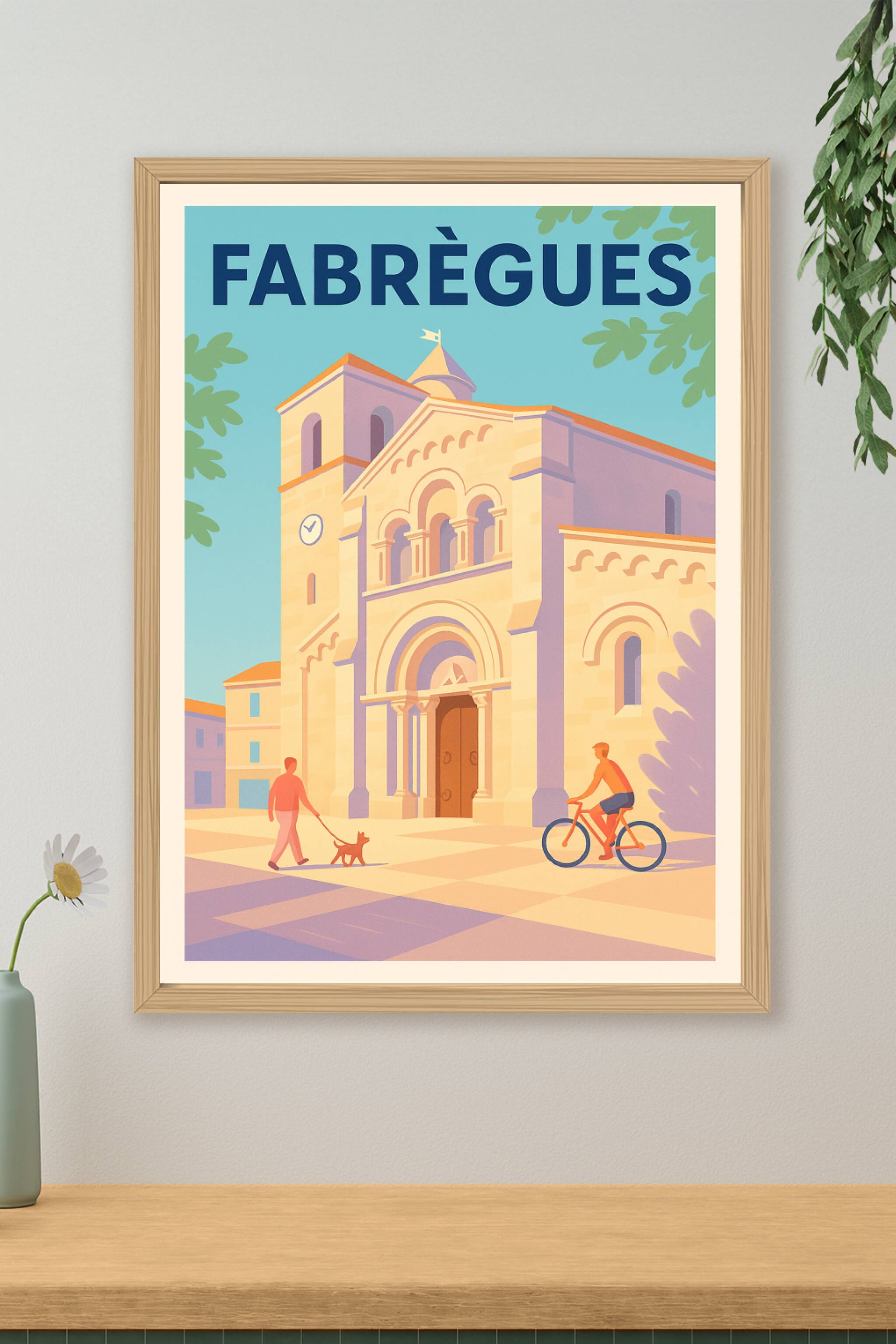 Affiche de Fabrègues - Charme et sérénité au cœur du village