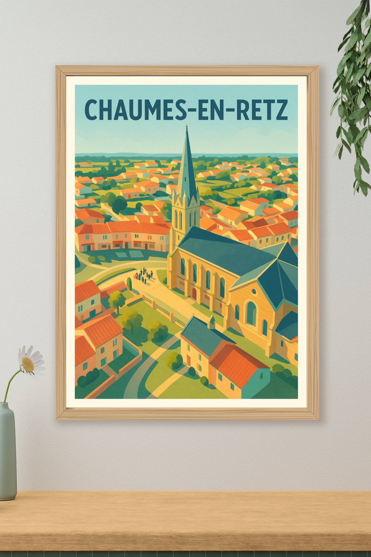 Affiche de Chaumes-en-Retz - Charme authentique au cœur de la campagne