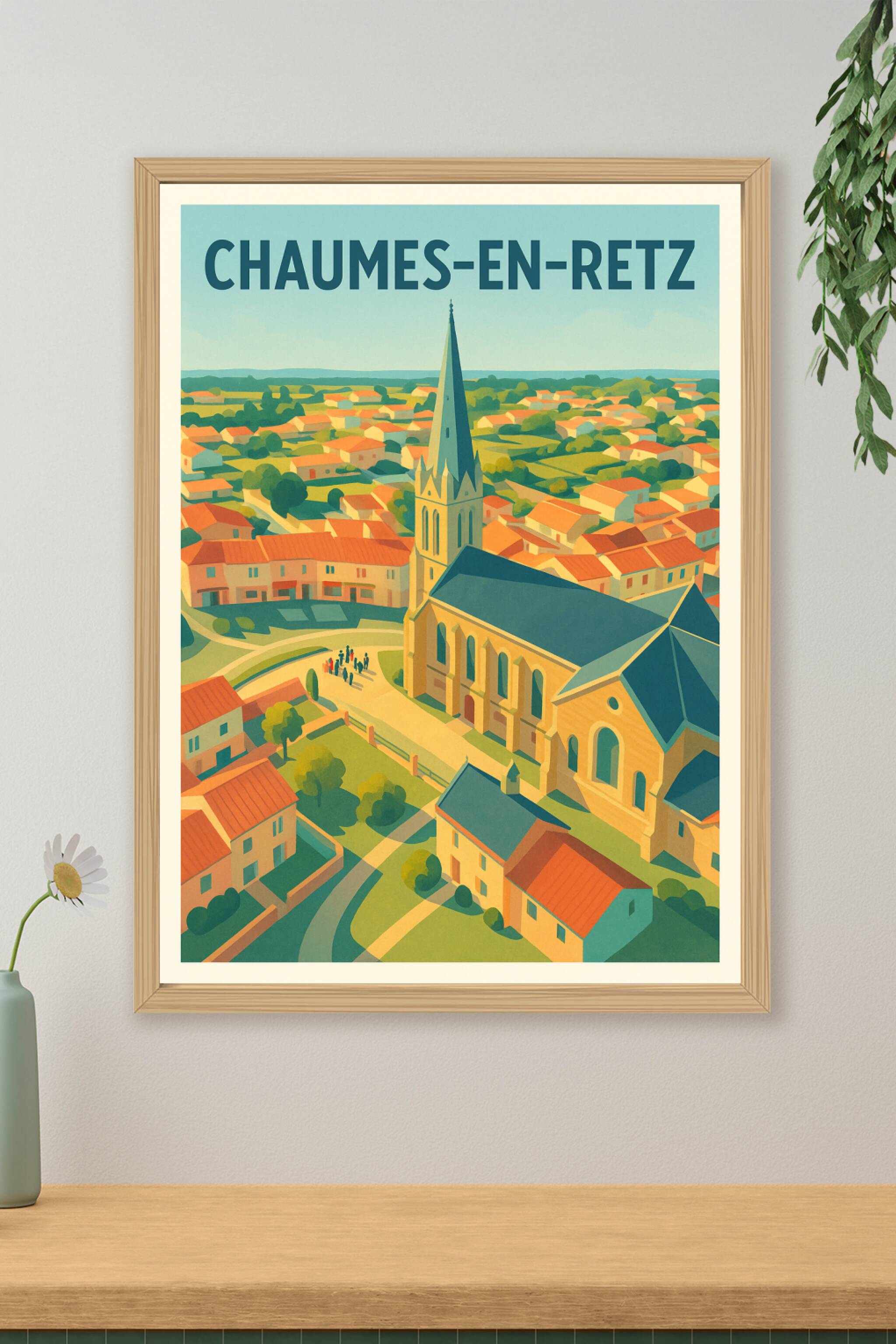 Affiche de Chaumes-en-Retz - Charme authentique au cœur de la campagne