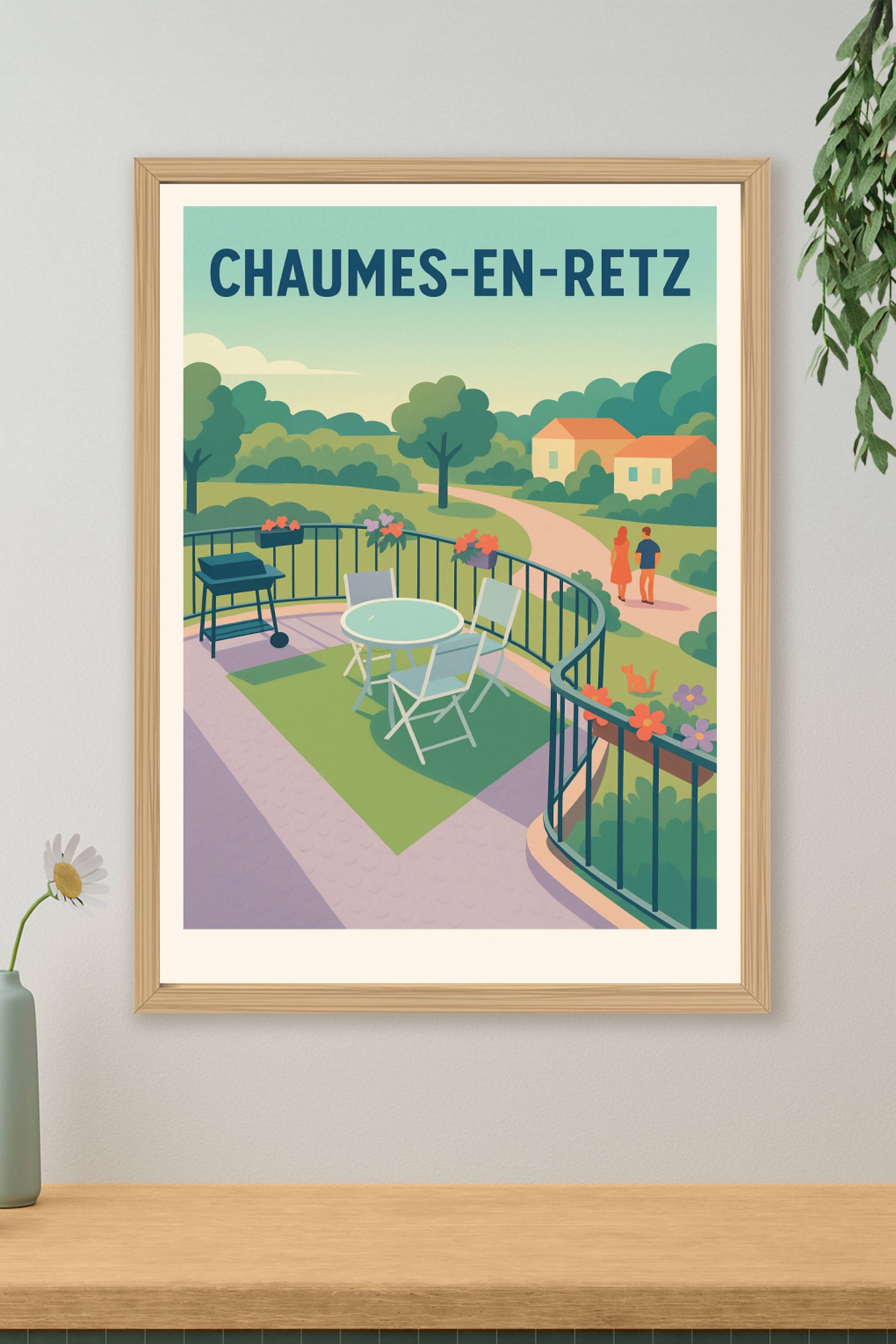 Affiche de Chaumes-en-Retz - L'évasion paisible au cœur de la nature