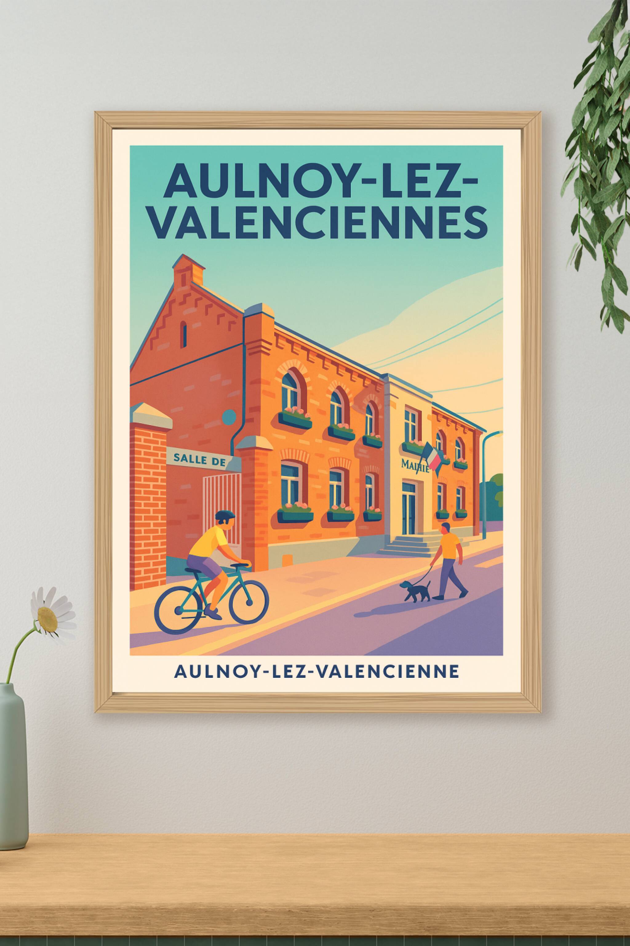 Affiche de Aulnoy-lez-Valenciennes - Charme et authenticité rurale