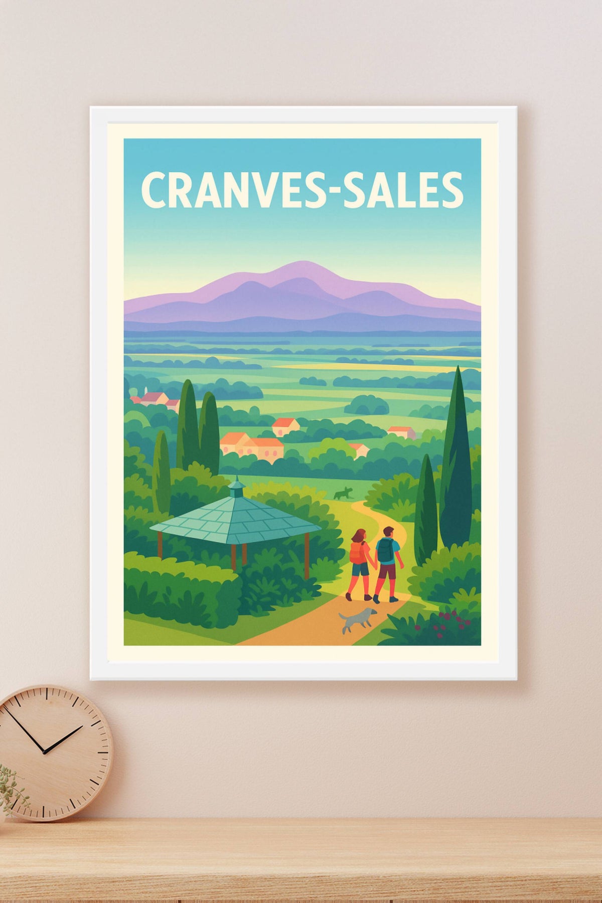 Affiche de Cranves-Sales - Évasion nature au cœur de la campagne