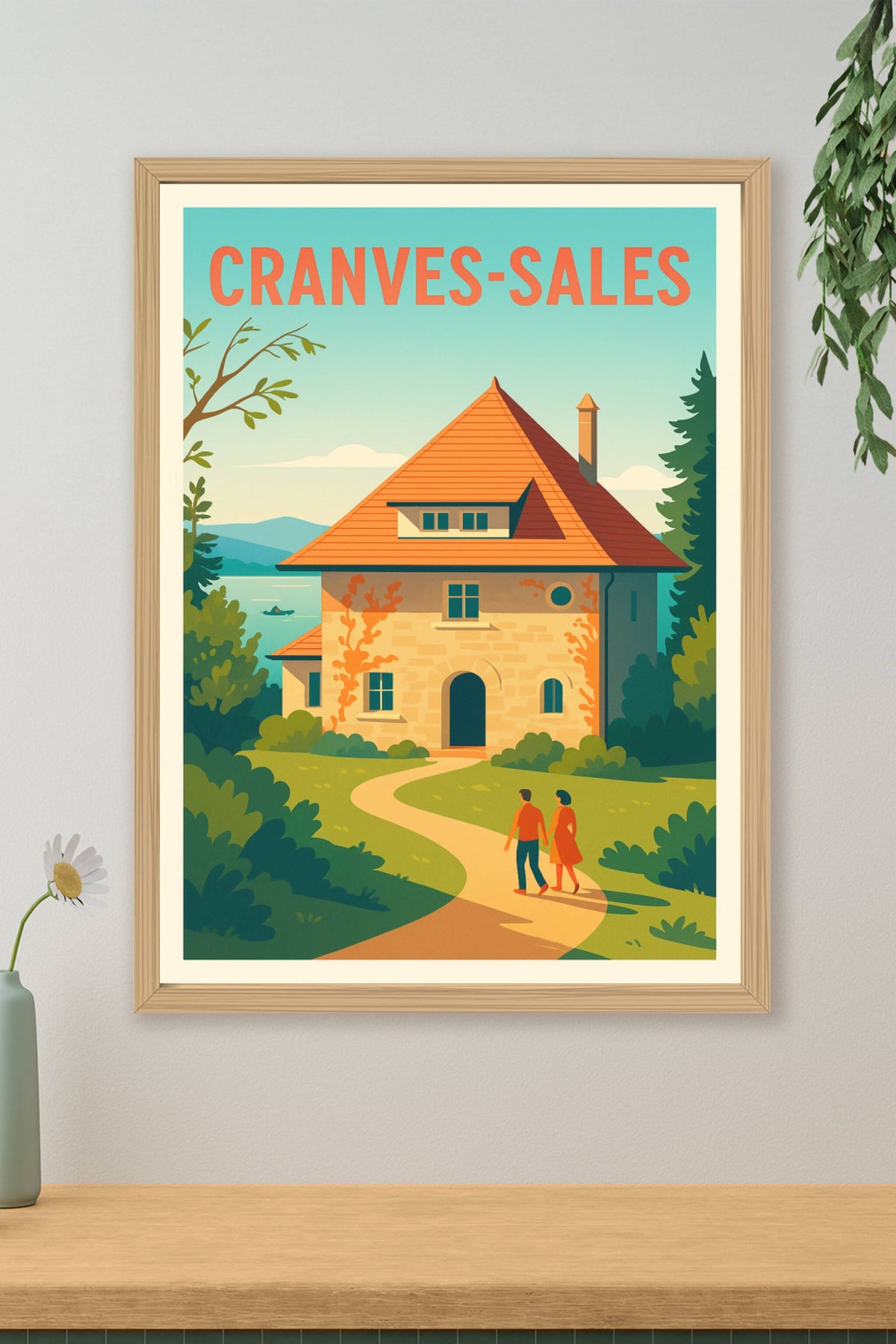 Affiche de Cranves-Sales - Charme paisible au cœur de la nature