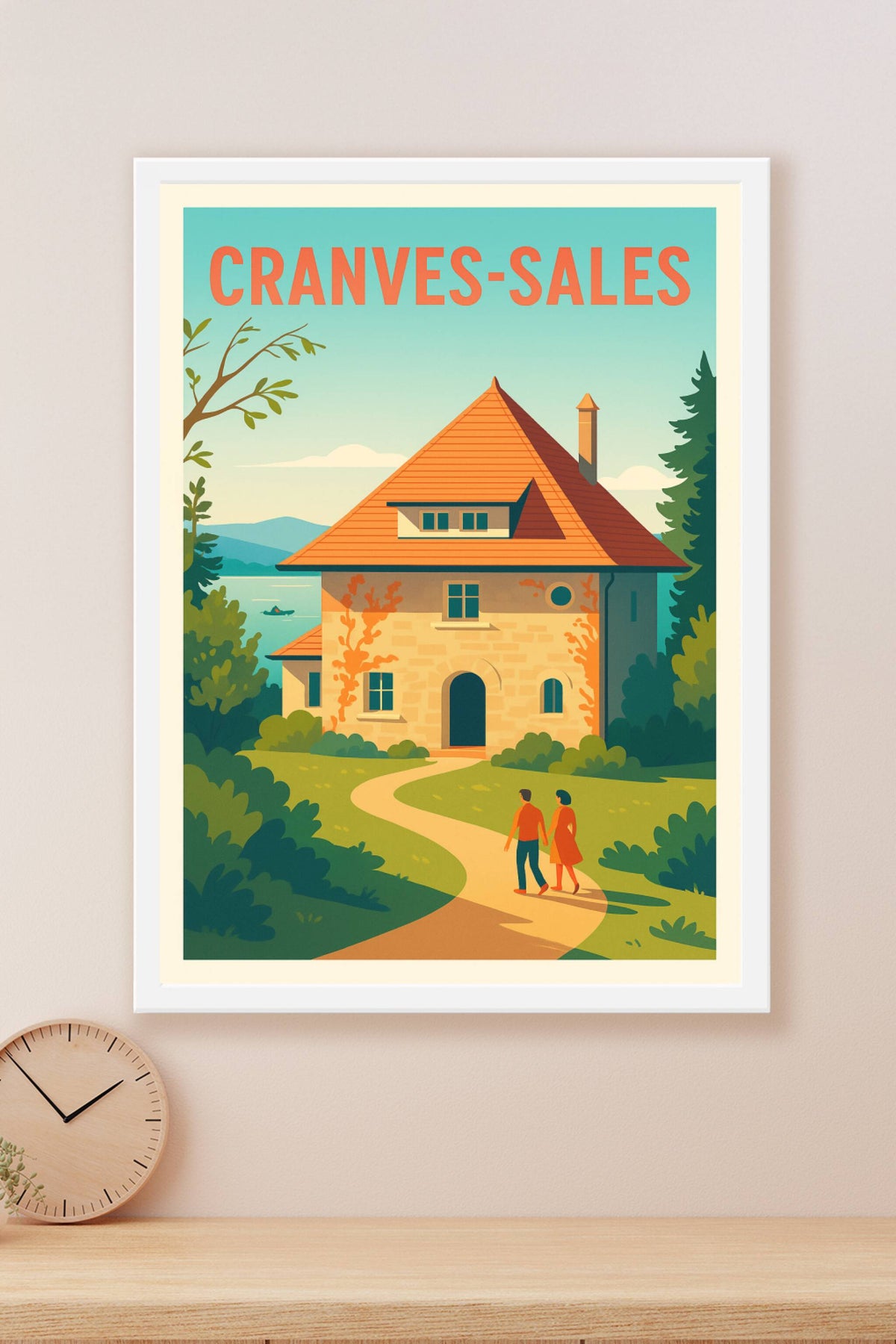 Affiche de Cranves-Sales - Charme paisible au cœur de la nature