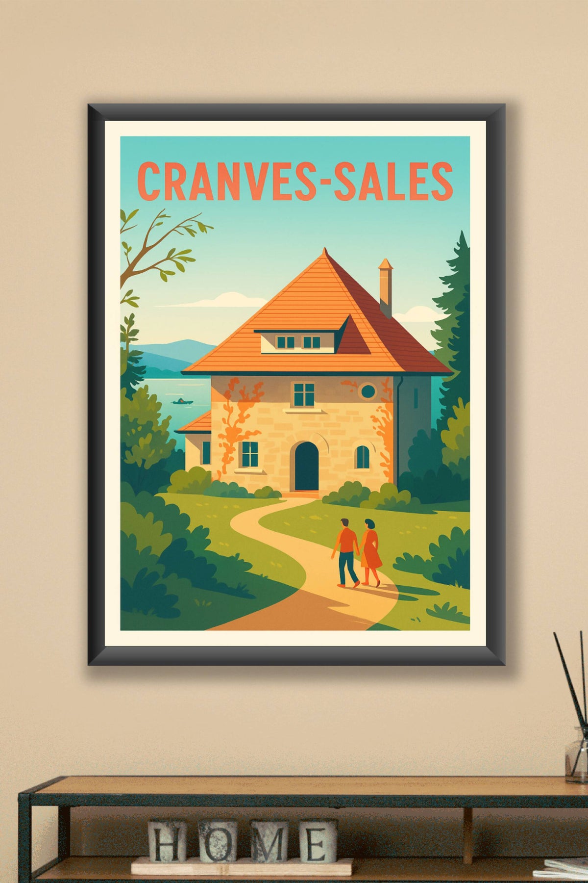Affiche de Cranves-Sales - Charme paisible au cœur de la nature
