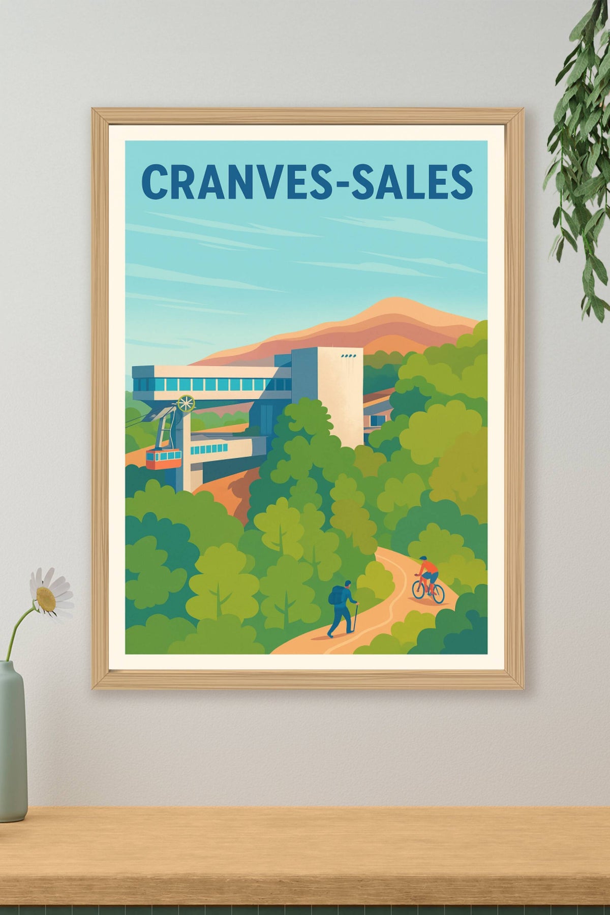 Affiche de Cranves-Sales - Nature et aventure au cœur des montagnes