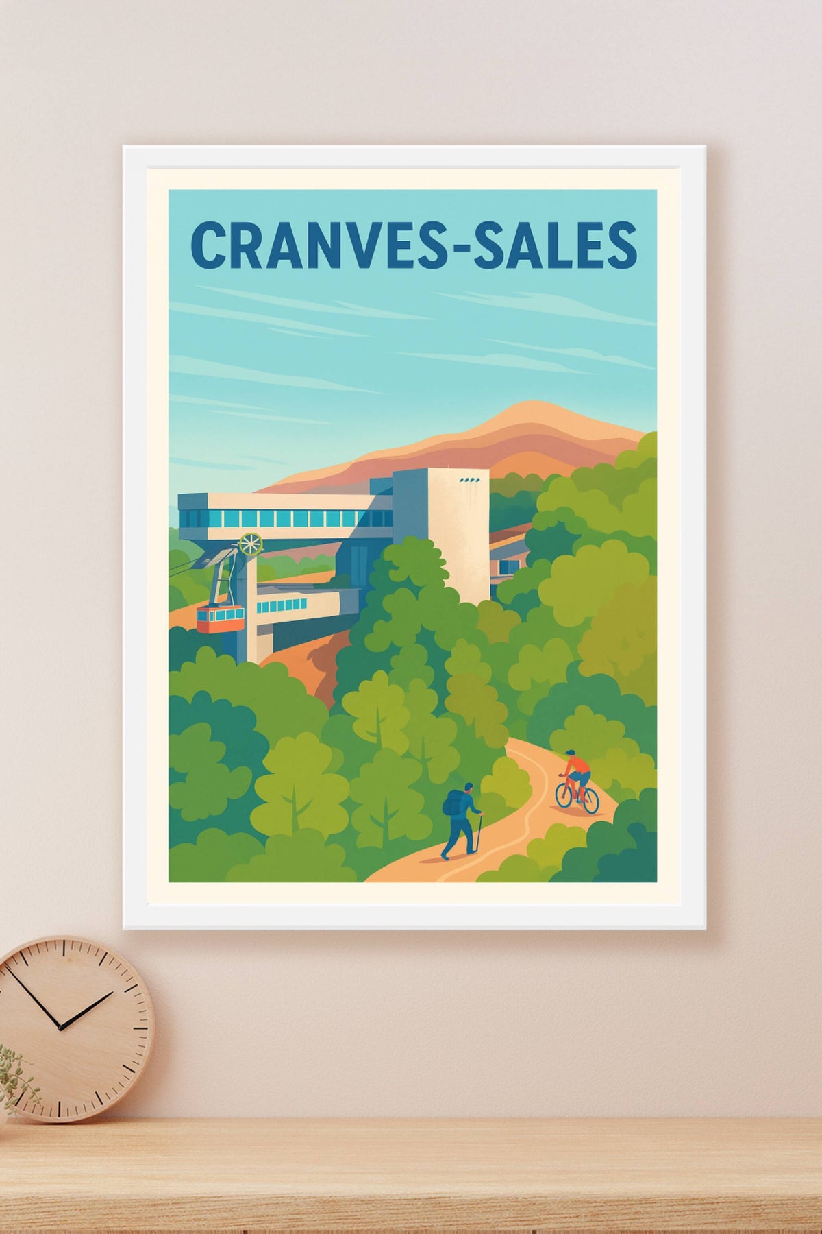 Affiche de Cranves-Sales - Nature et aventure au cœur des montagnes