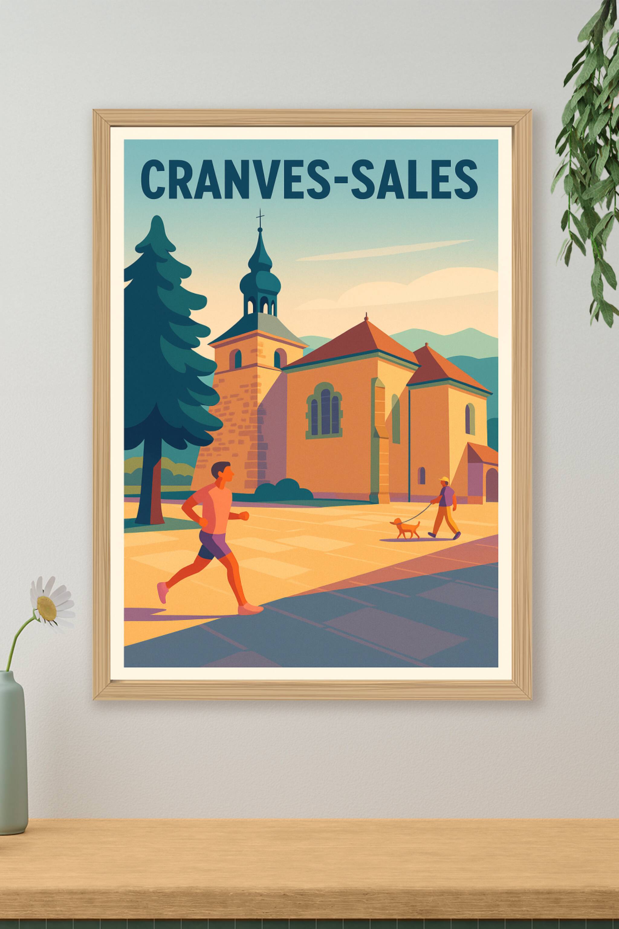 Affiche de Cranves-Sales - Charme paisible au cœur des Alpes