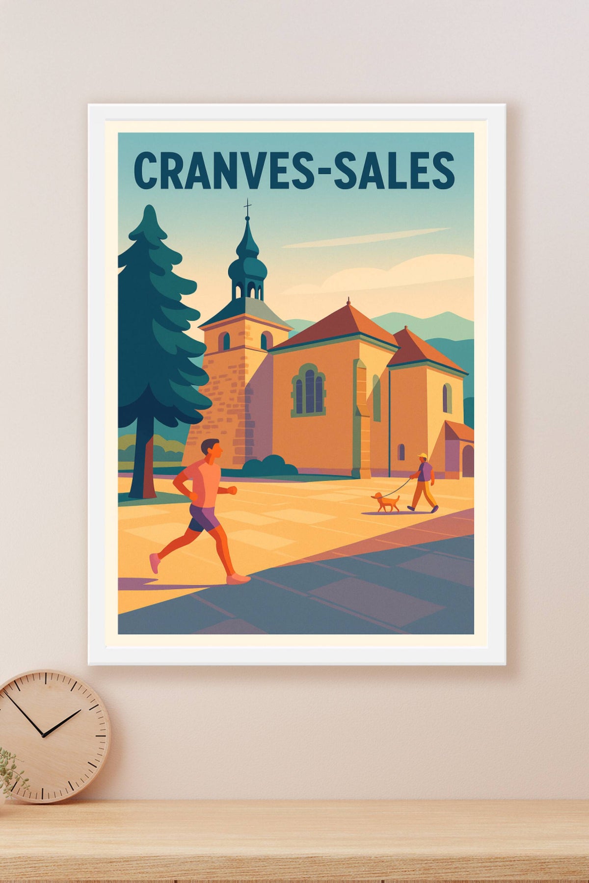 Affiche de Cranves-Sales - Charme paisible au cœur des Alpes
