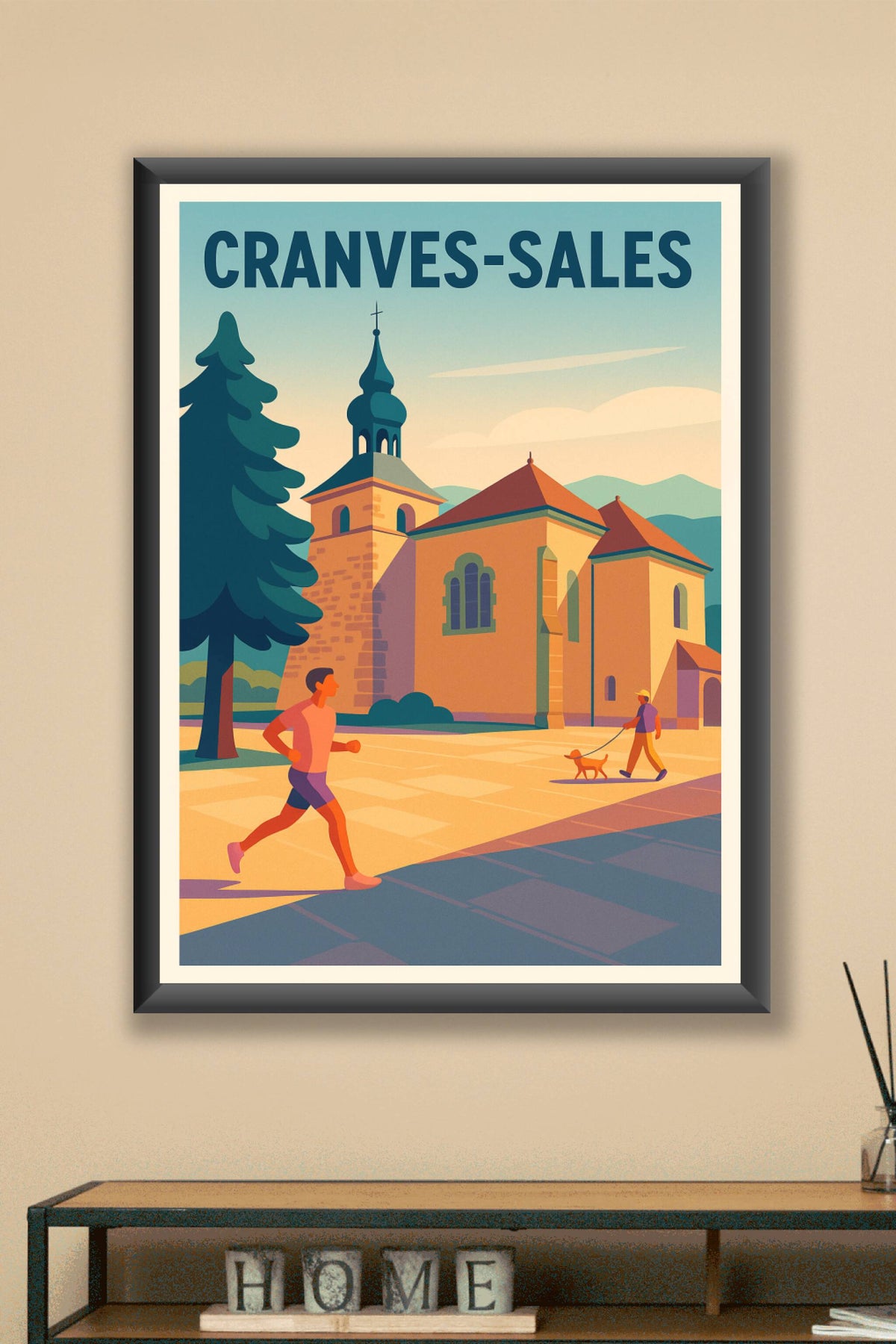Affiche de Cranves-Sales - Charme paisible au cœur des Alpes