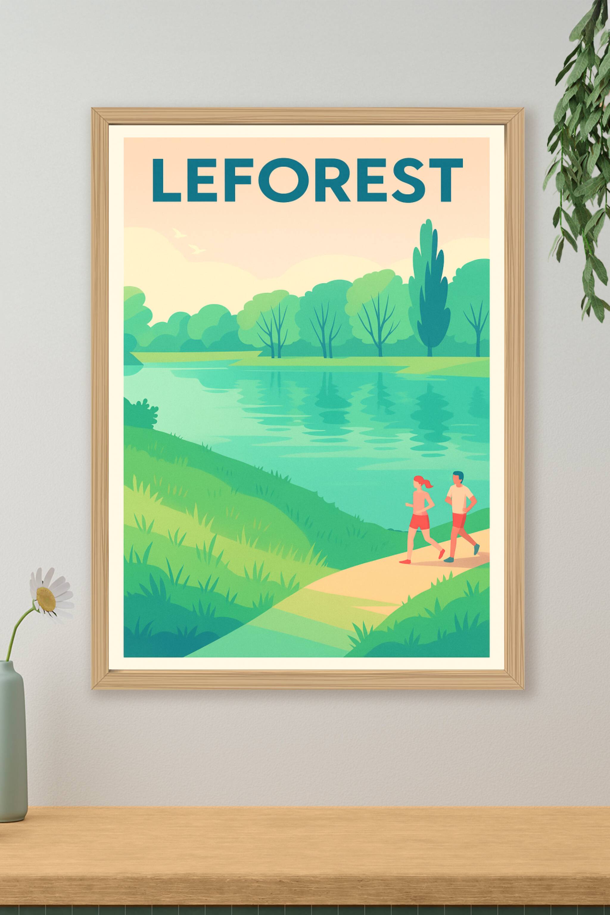 Affiche de Leforest - Escapade nature au bord de l’eau