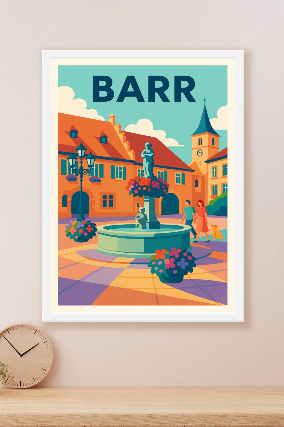 Affiche de Barr - Charme pittoresque au cœur de l'Alsace