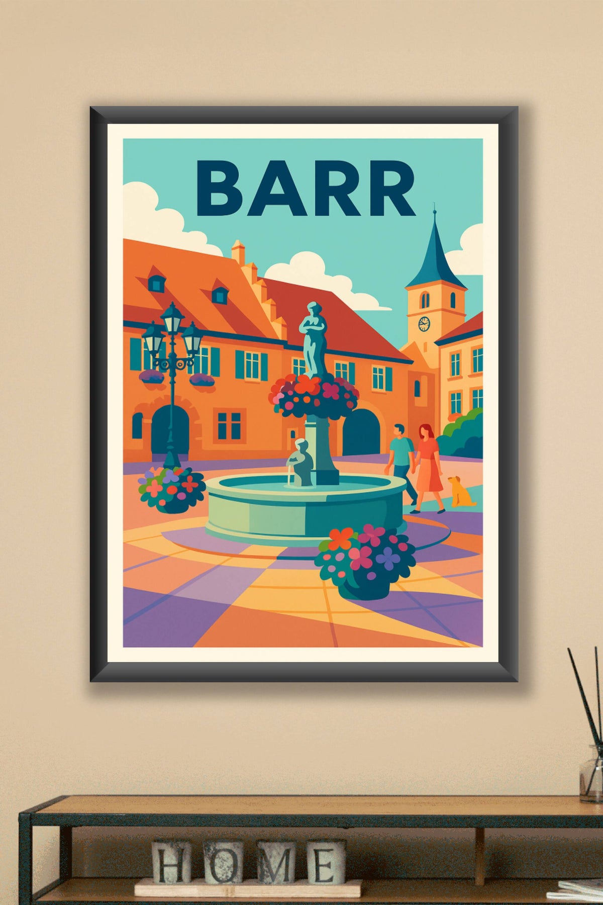Affiche de Barr - Charme pittoresque au cœur de l'Alsace