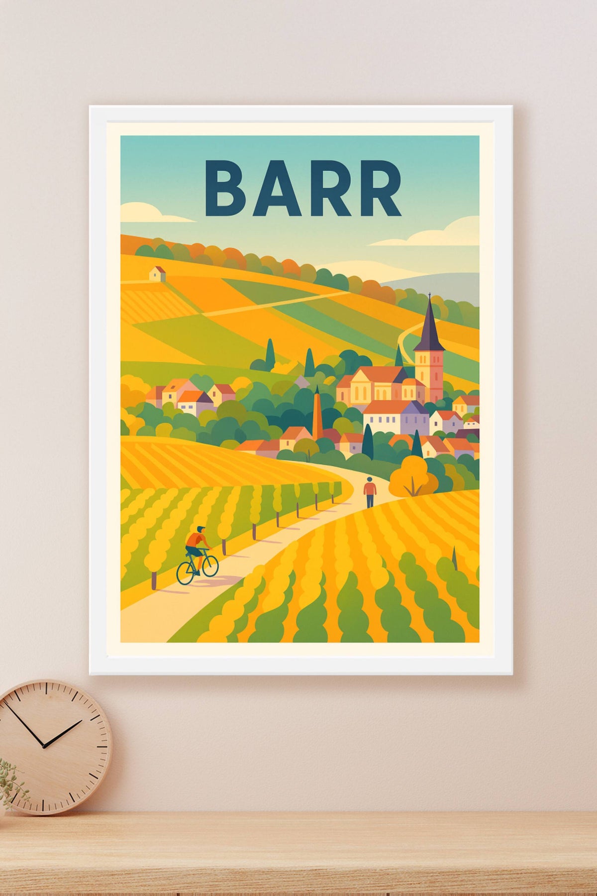Affiche de Barr - L'évasion au cœur des vignobles alsaciens