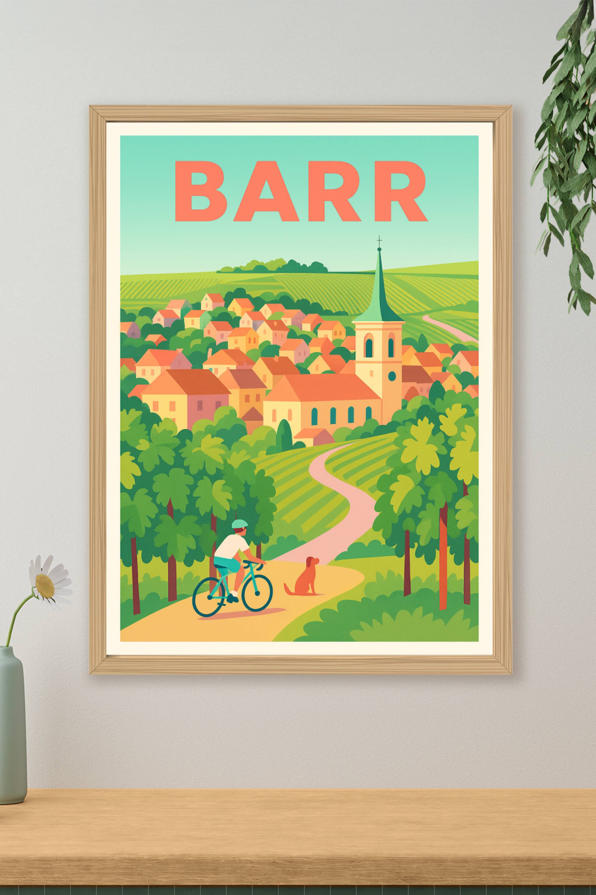 Affiche de Barr - Escapade bucolique au cœur de l'Alsace