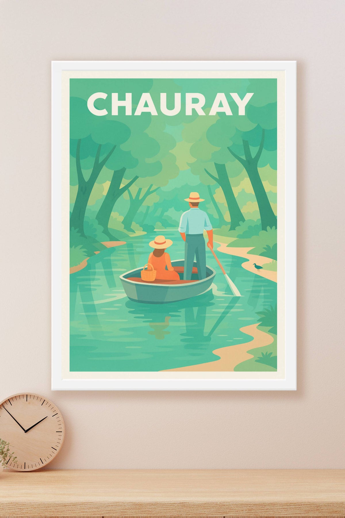 Affiche de Chauray - Balade paisible au fil de l'eau