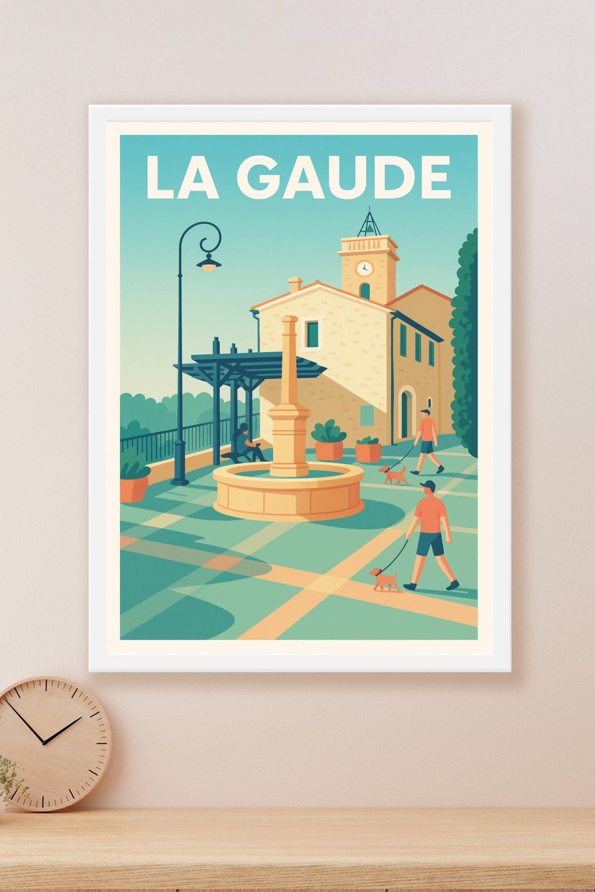 Affiche de La Gaude - Charme et sérénité en Provence