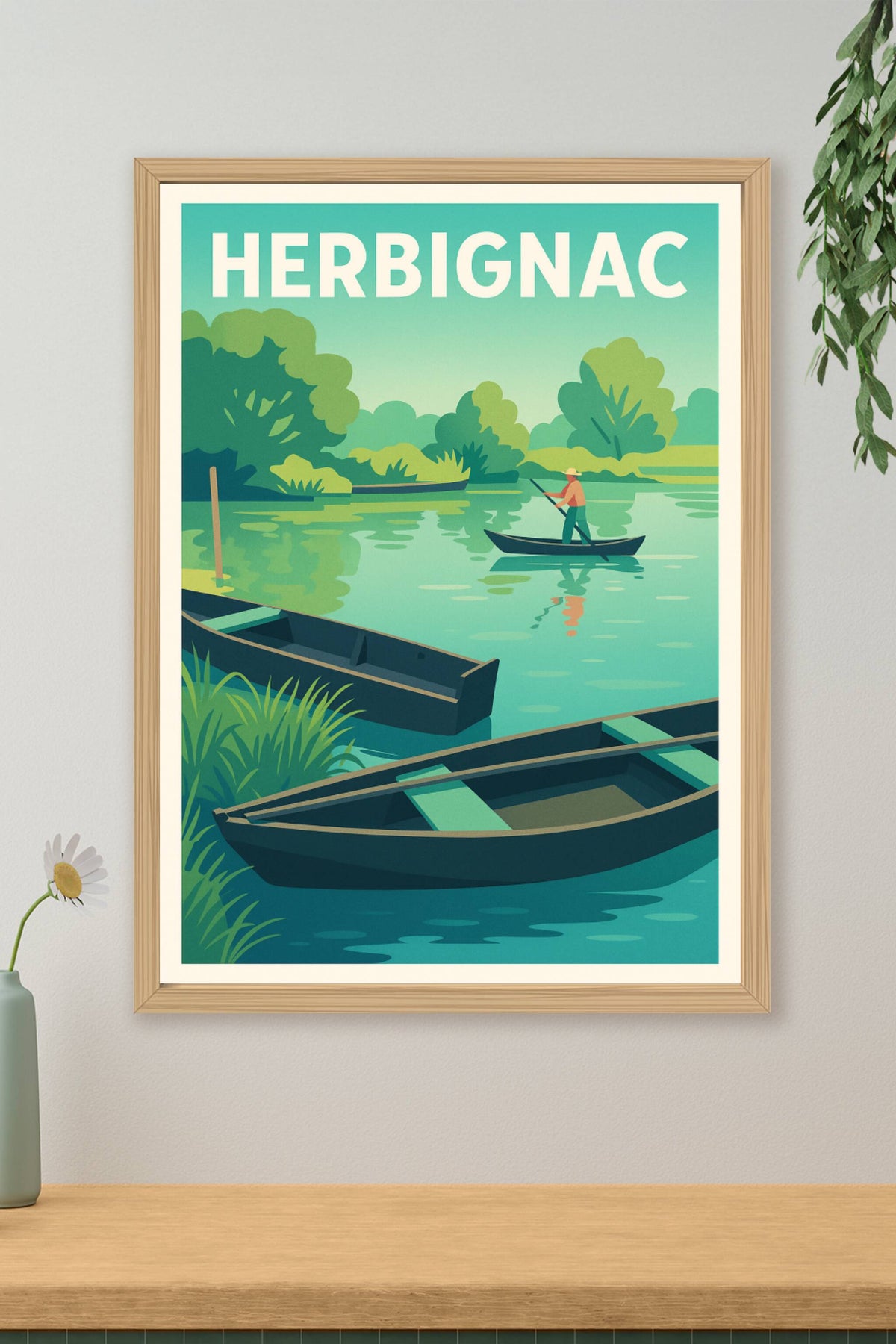 Affiche de Herbignac - L'évasion paisible au fil de l'eau