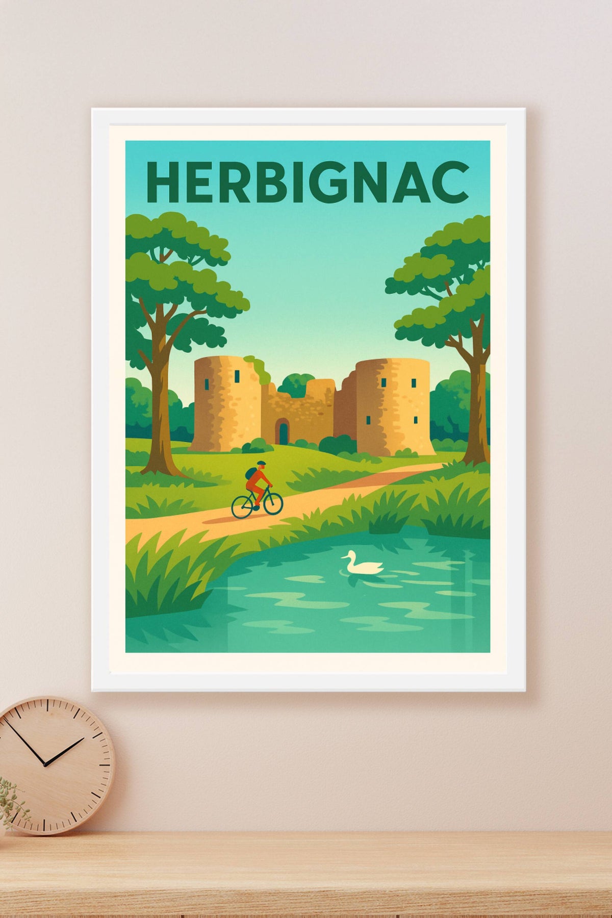 Affiche de Herbignac - Une escapade nature et patrimoine