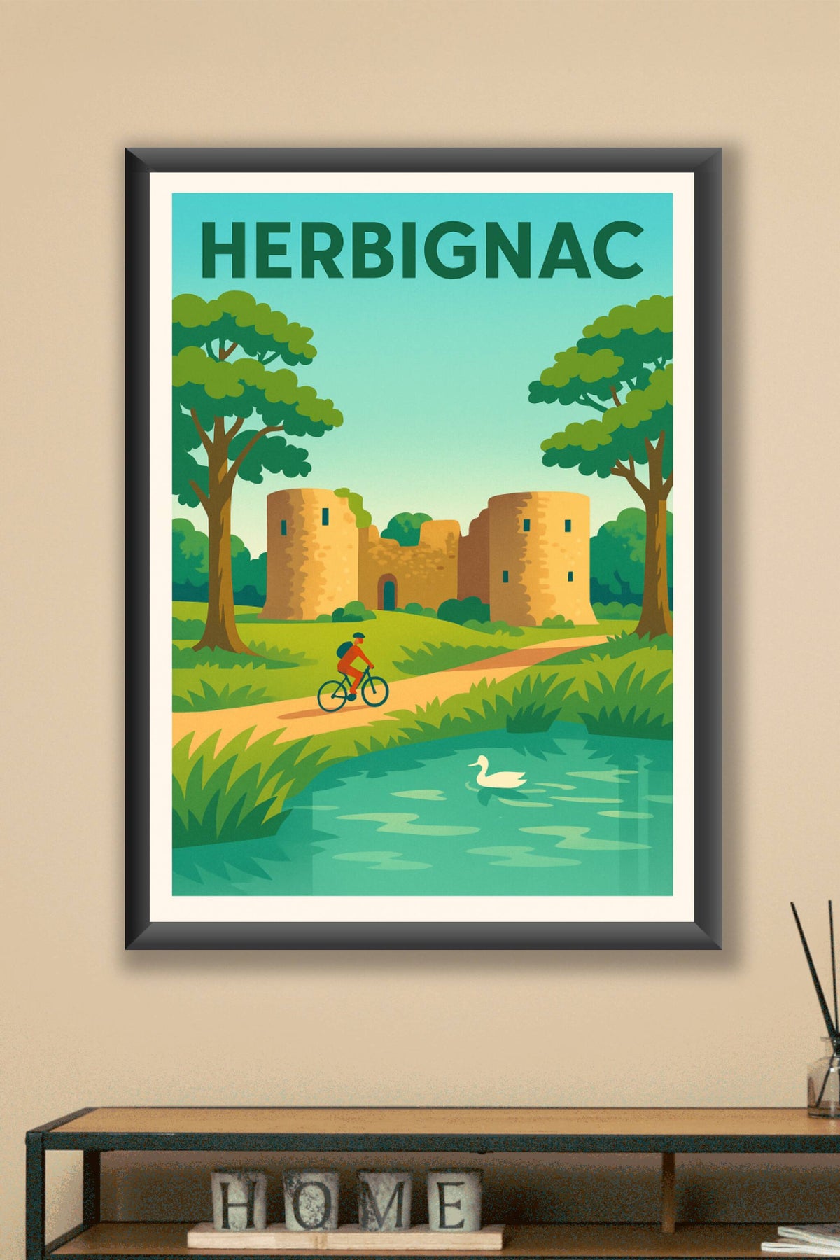 Affiche de Herbignac - Une escapade nature et patrimoine