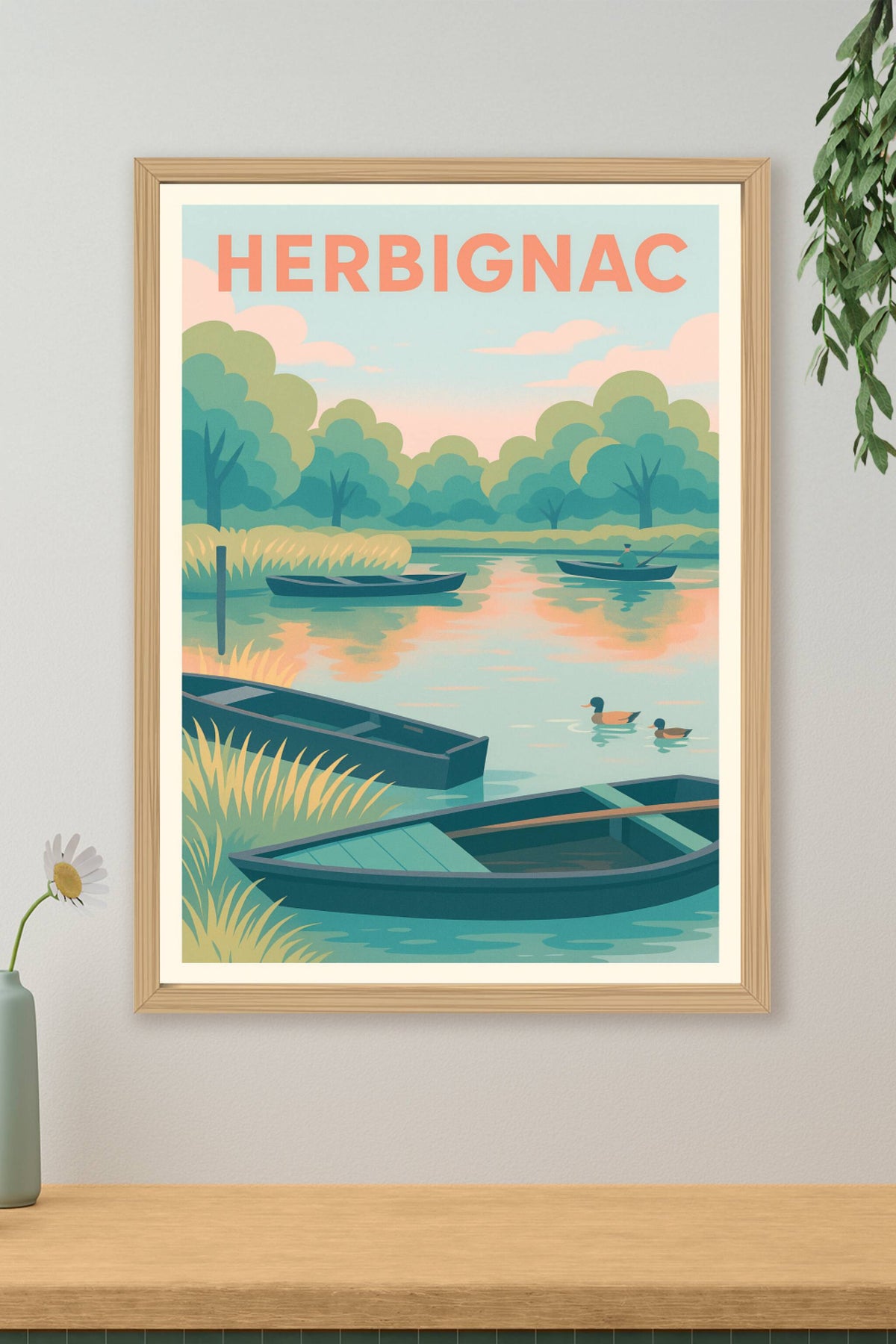 Affiche de Herbignac - Un havre de paix au fil de l'eau