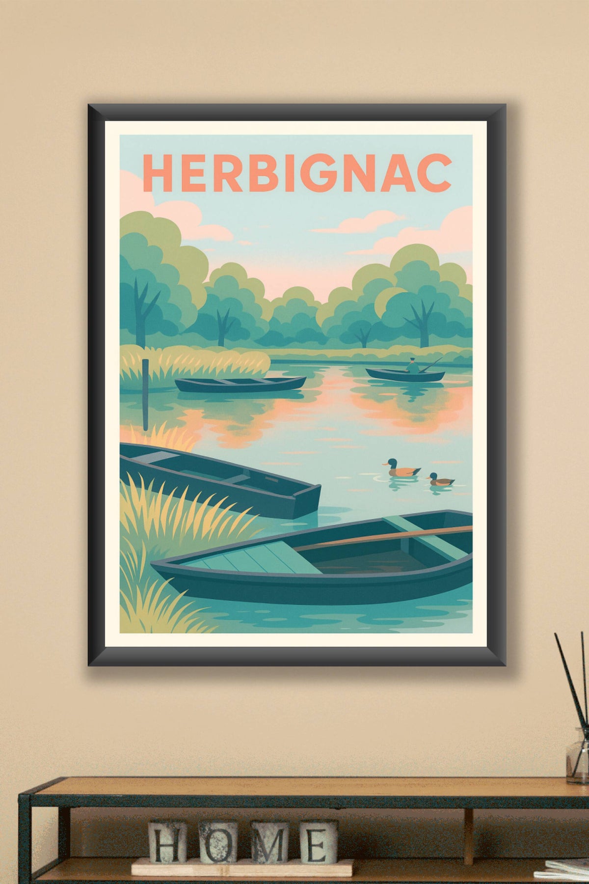 Affiche de Herbignac - Un havre de paix au fil de l'eau