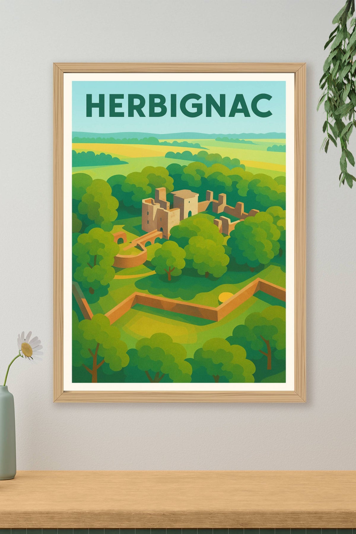 Affiche de Herbignac - L'évasion au cœur de la nature et de l'histoire