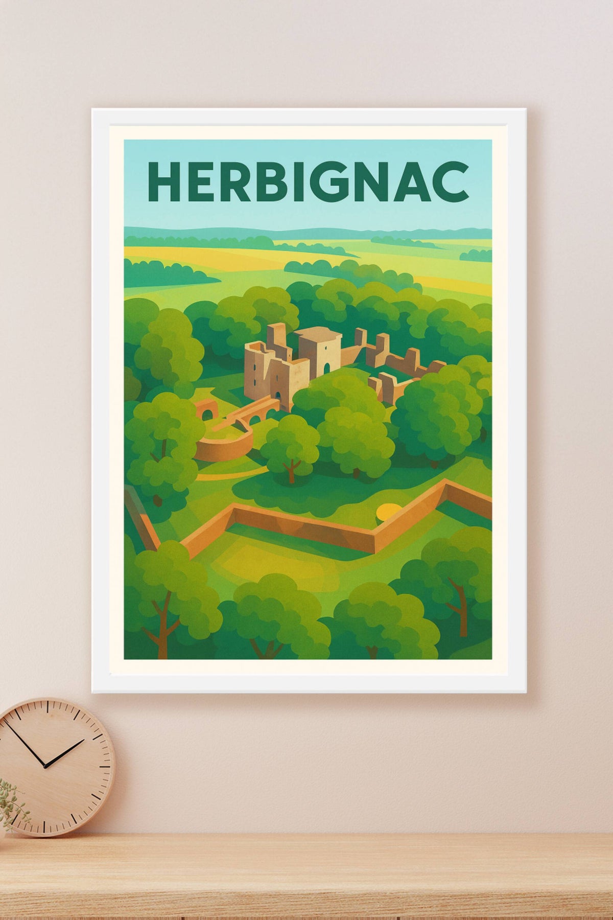 Affiche de Herbignac - L'évasion au cœur de la nature et de l'histoire