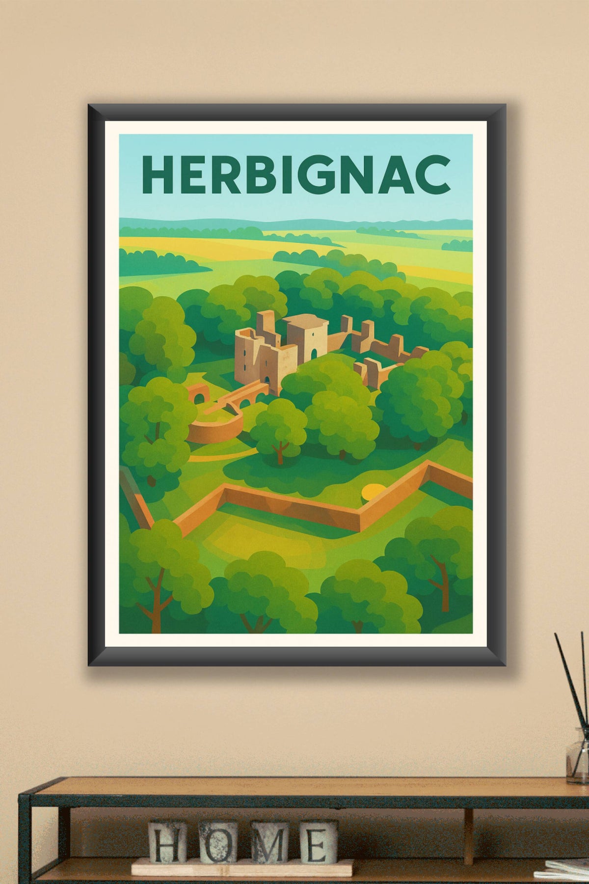 Affiche de Herbignac - L'évasion au cœur de la nature et de l'histoire
