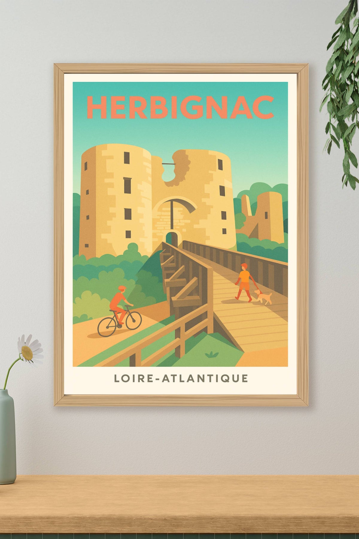 Affiche de Herbignac - Un voyage au cœur de l'histoire et de la nature