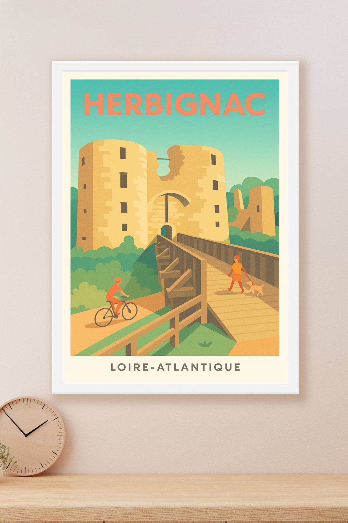 Affiche de Herbignac - Un voyage au cœur de l'histoire et de la nature
