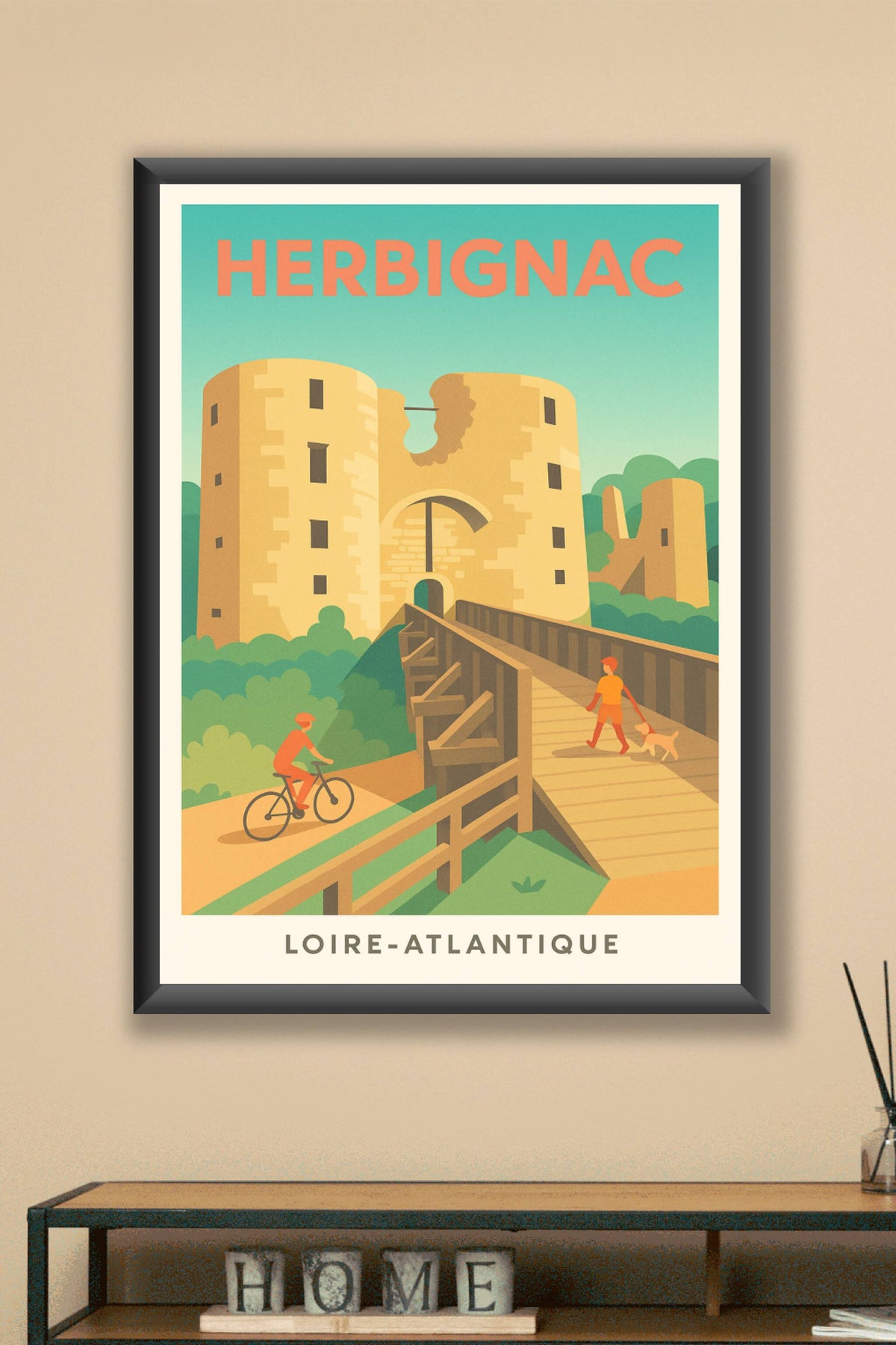 Affiche de Herbignac - Un voyage au cœur de l'histoire et de la nature