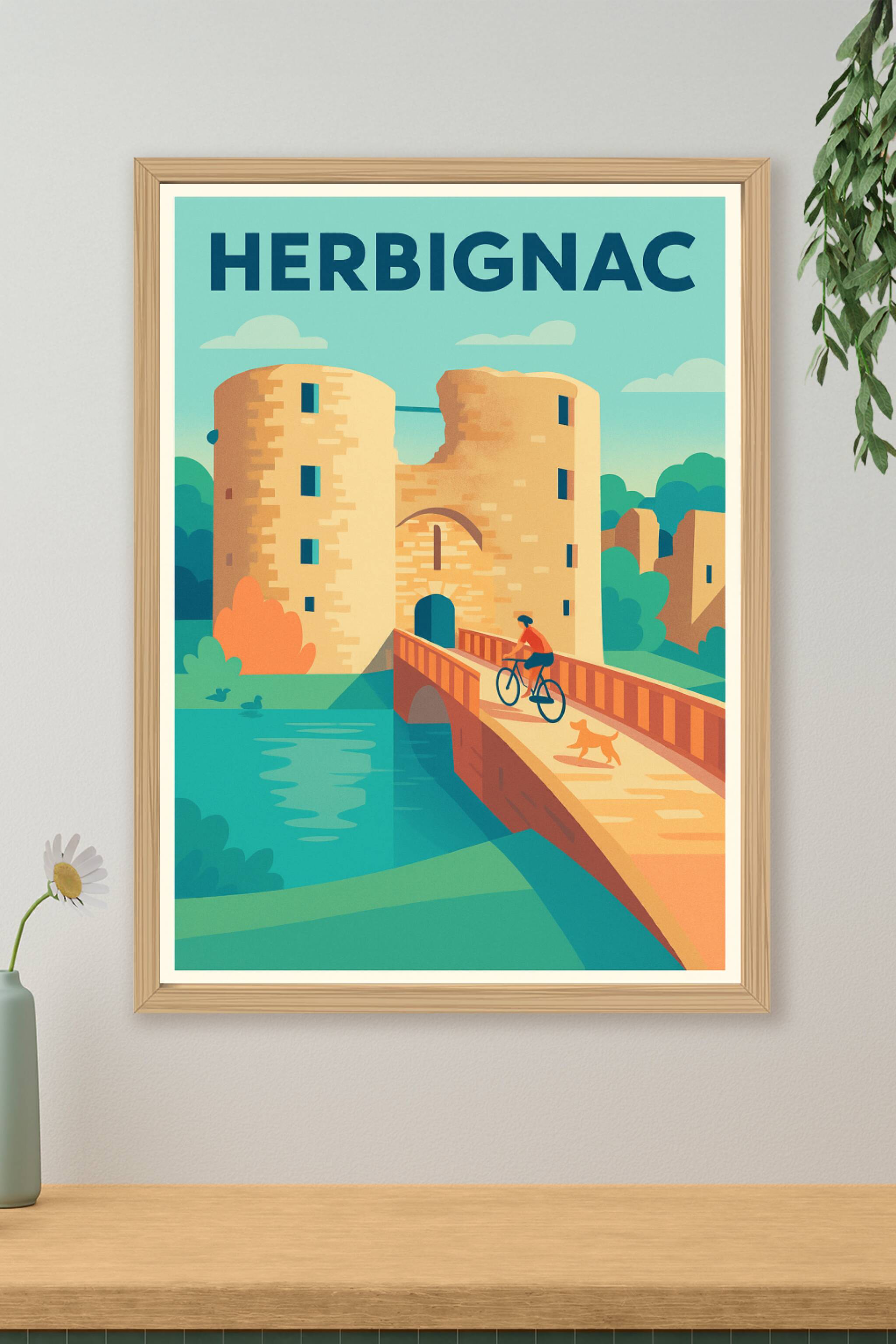 Affiche de Herbignac - L'élégance historique au fil de l'eau